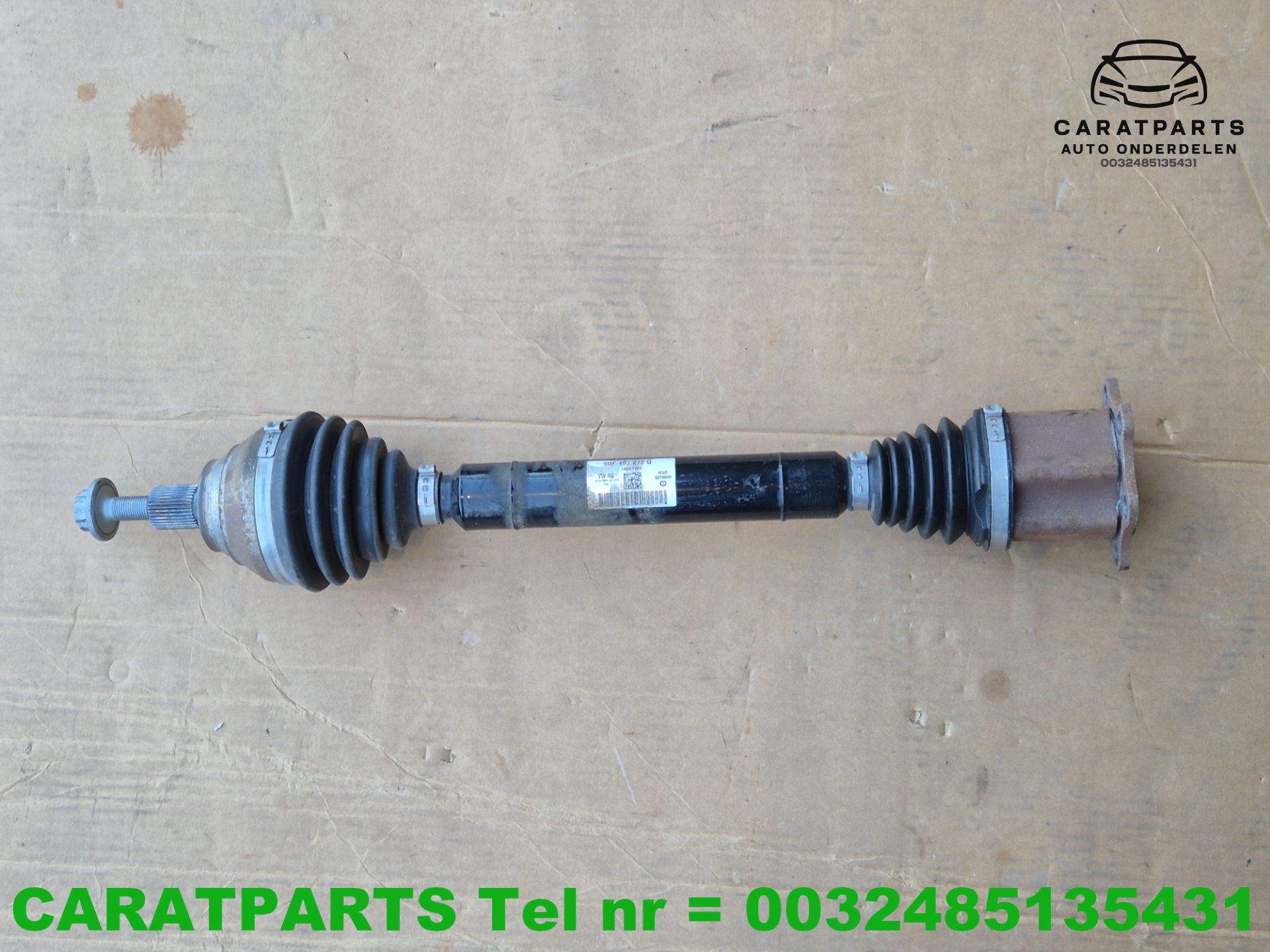5QF407272Q Arbre d'entraînement Cupra Terramar Tyron Tiguan Q3 Kodiaq