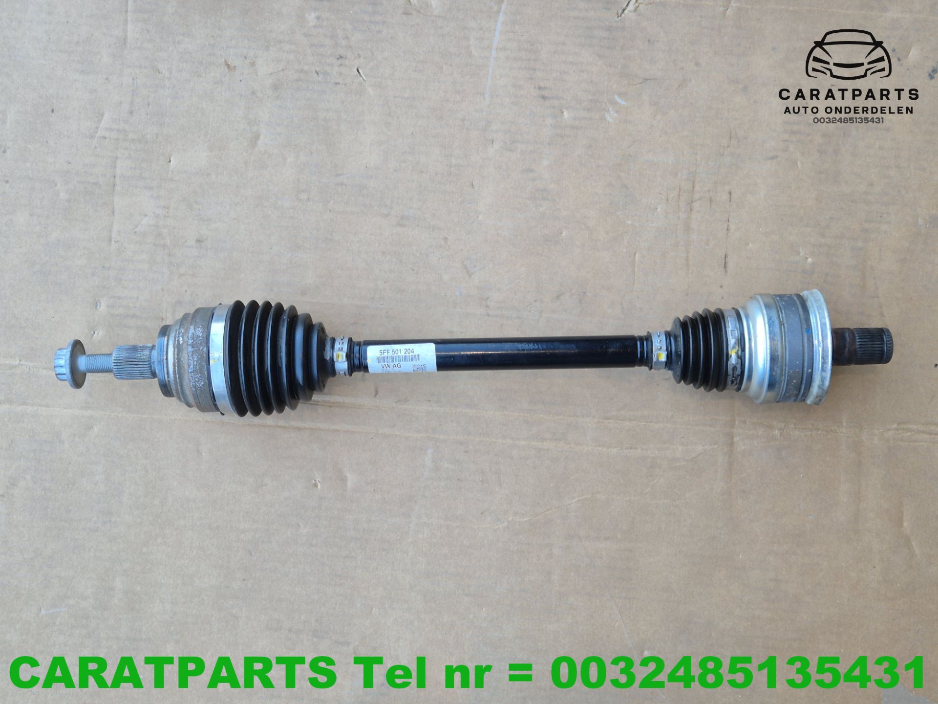5FF501204 Cupra Formentor aandrijfas Formentor cardanas