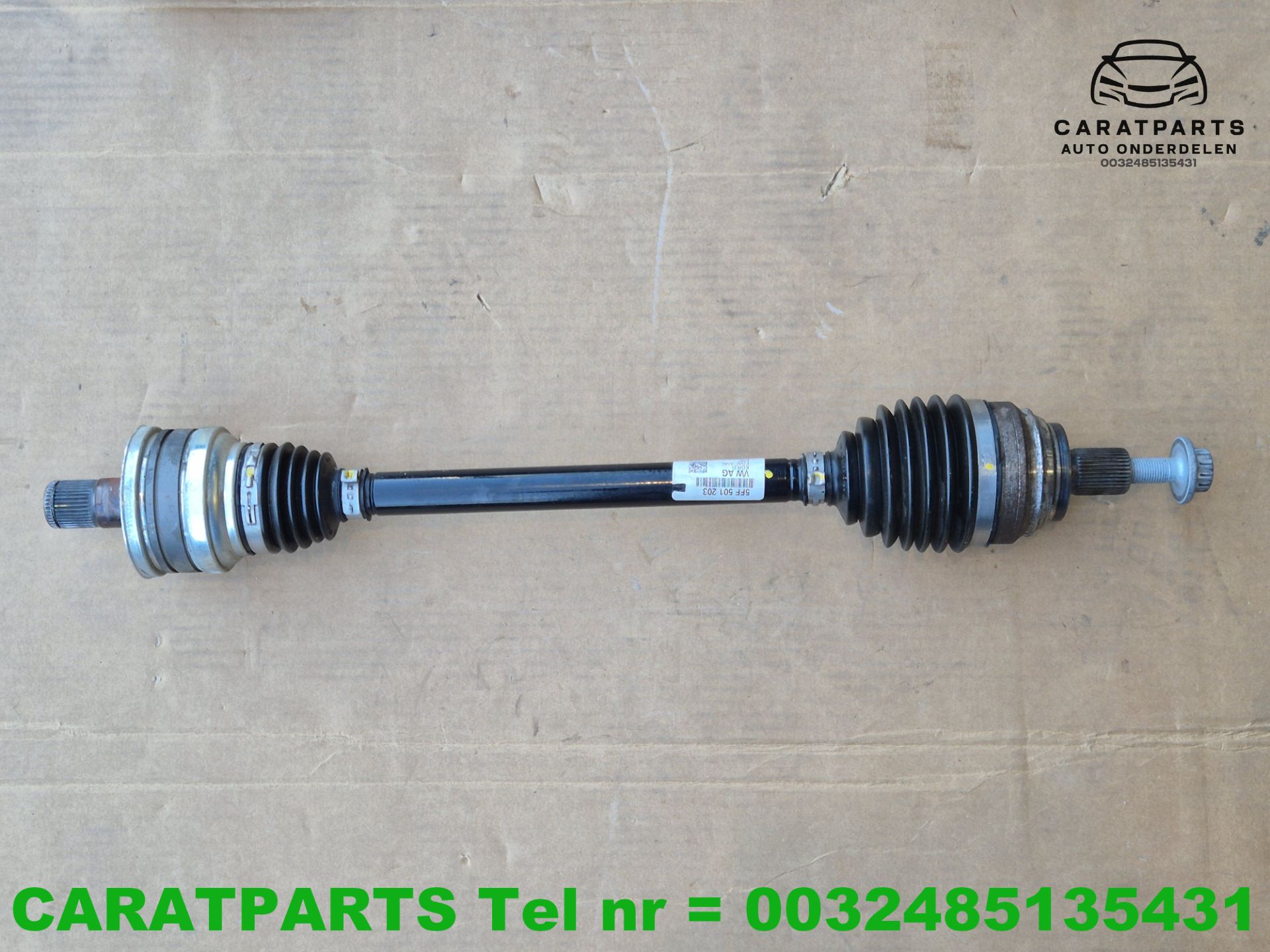 Arbre de transmission Formentor 5FF501203, arbre de cardan Cupra Formentor