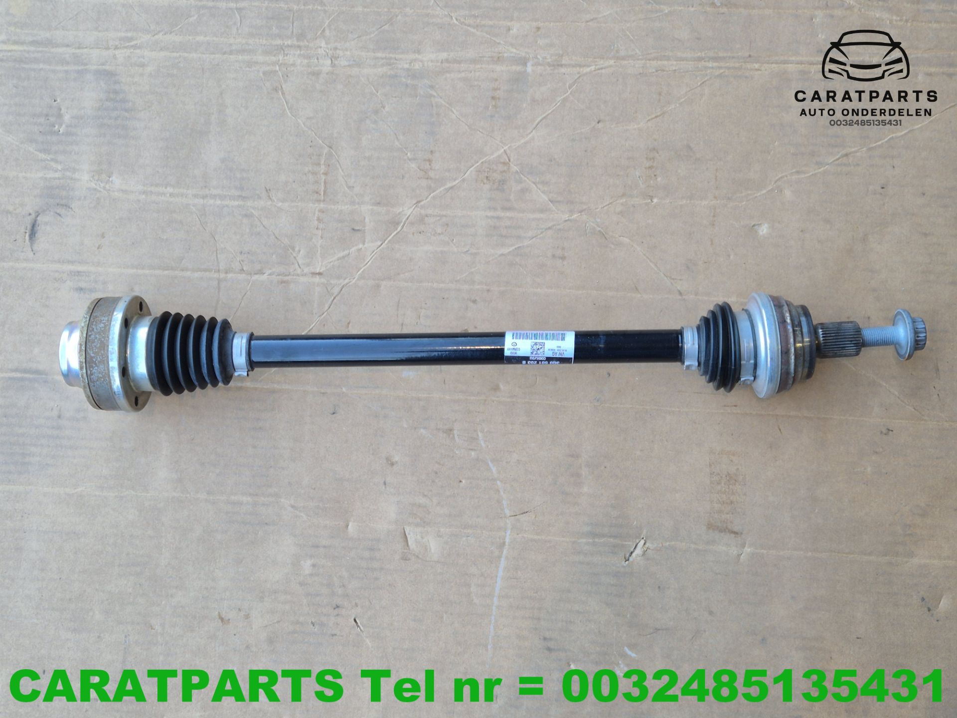 3Q0501203B Arteon aandrijfas Passat Tiguan Tayron Q3 2024 !!