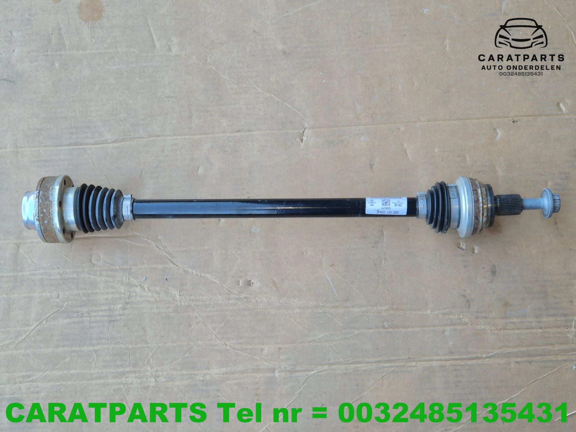 3Q0501204B Terramar aandrijfas Tayron Tiguan Passat 2024 !!!