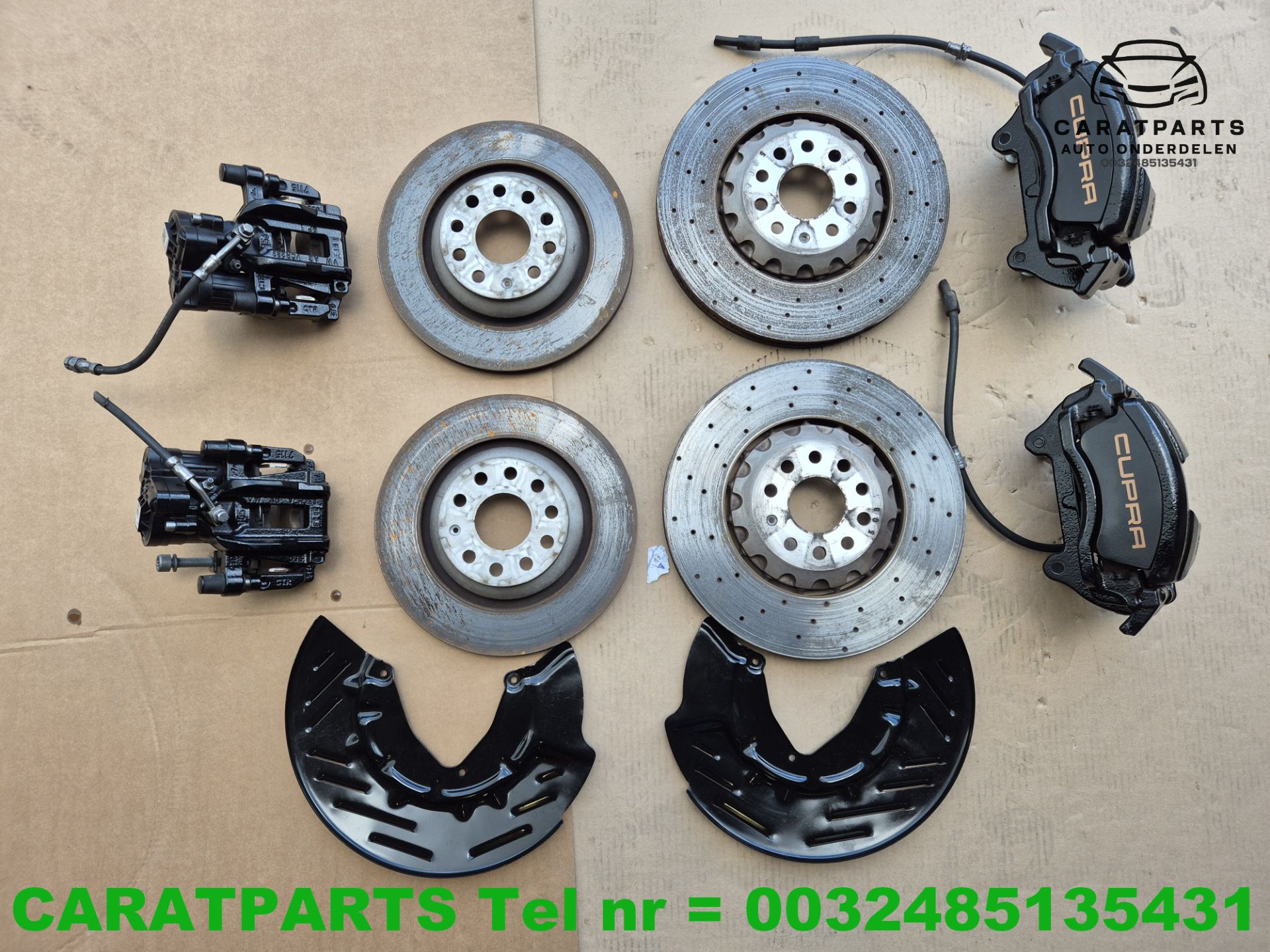 Remmerij Cupra Formentor remmen set Cupra Leon 357MM