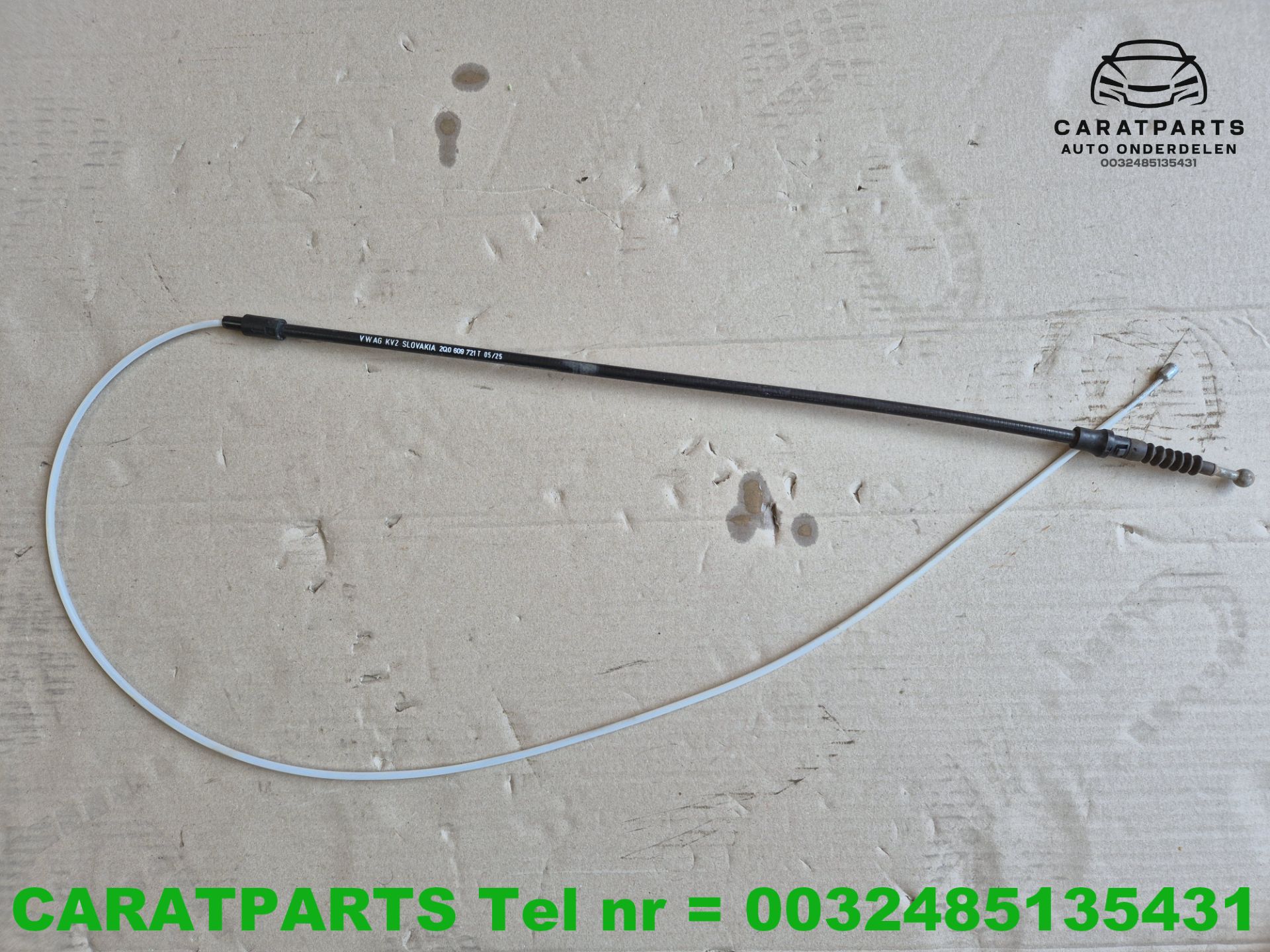 2Q0609721T Audi A1 remkabel Polo 2G handremkabel Ibiza ...