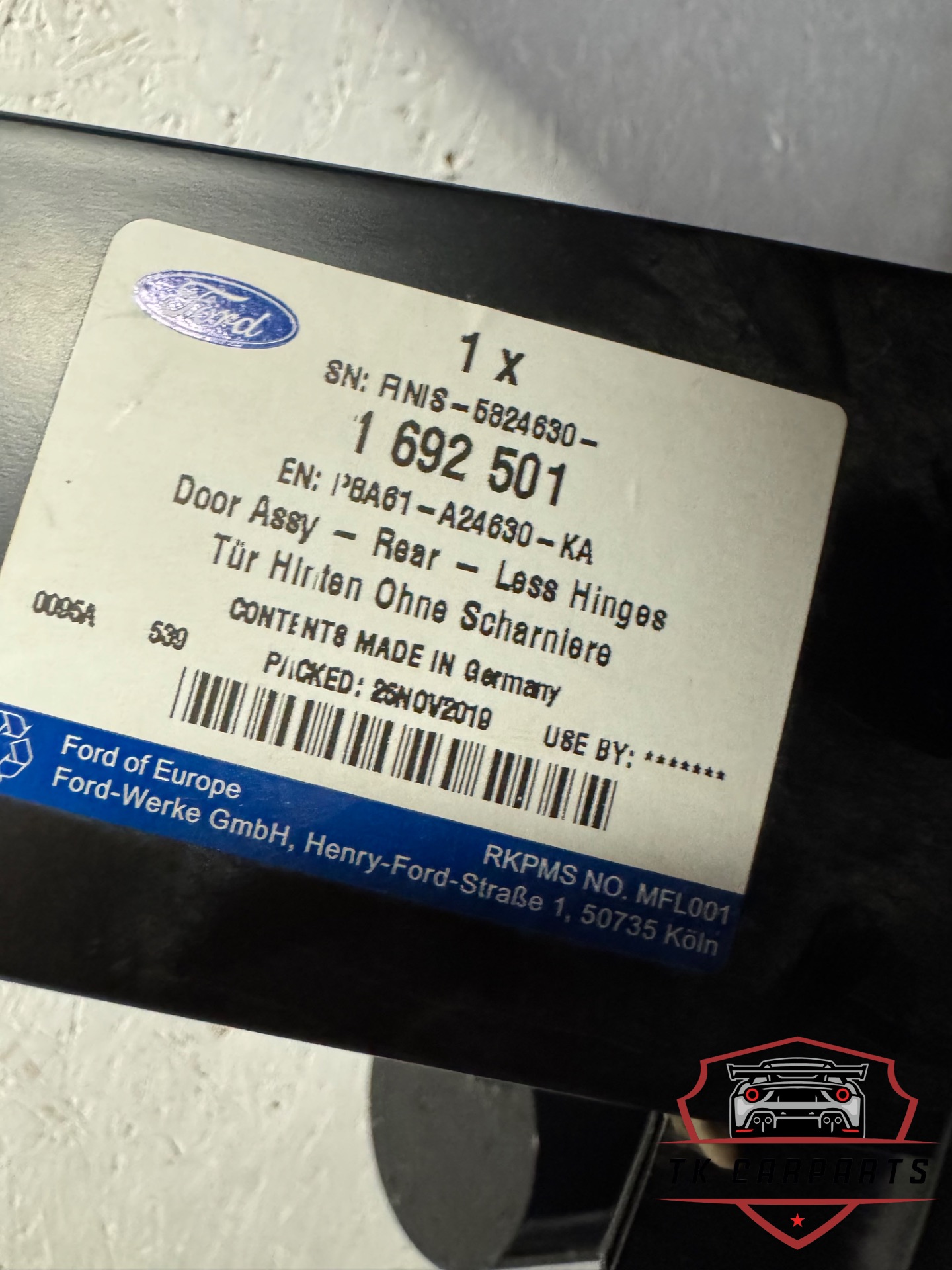 Nieuw ford fiesta rechts achter portier 1692501