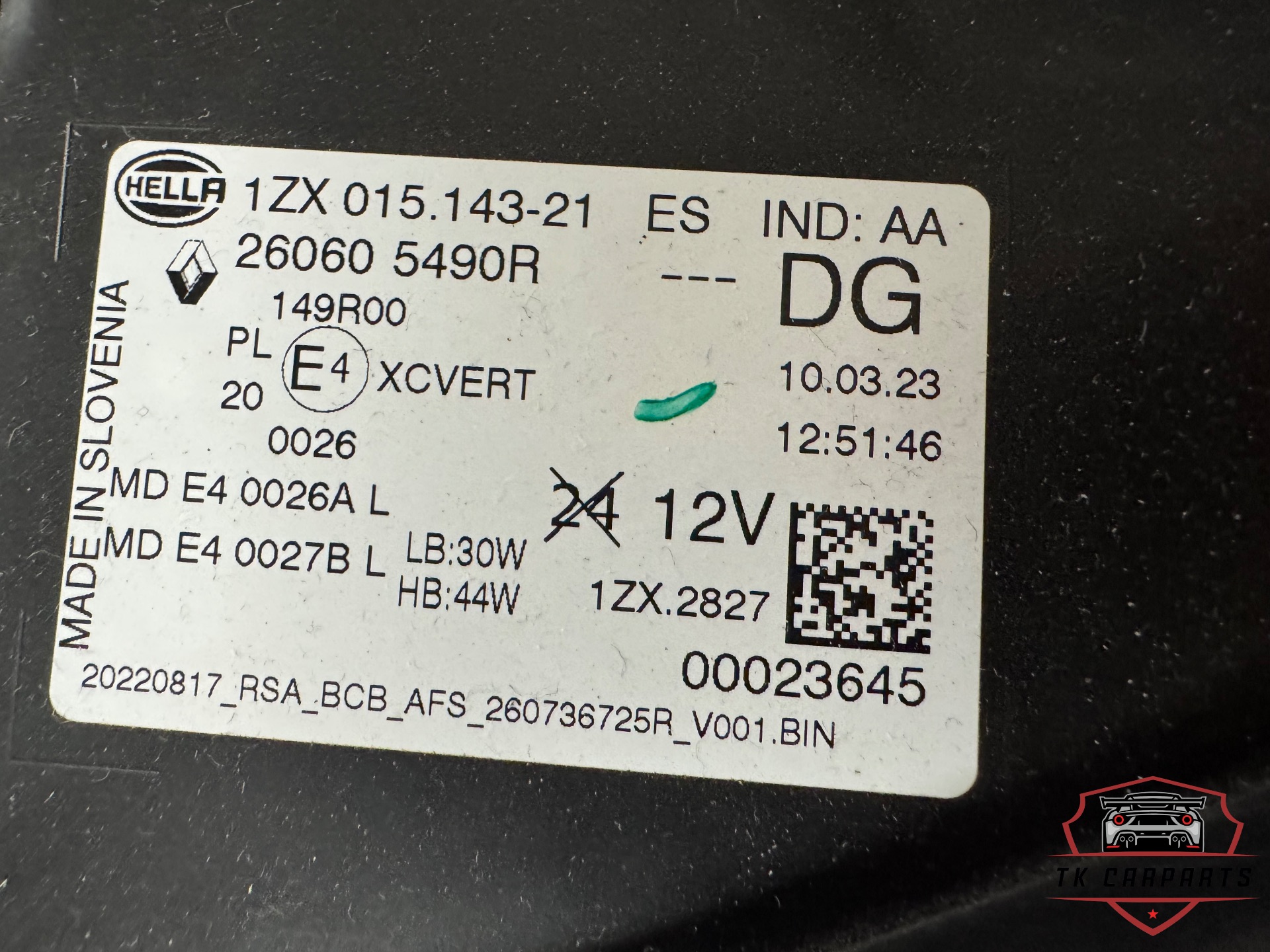 Renault magen 5 V led koplamp links 260605490r
