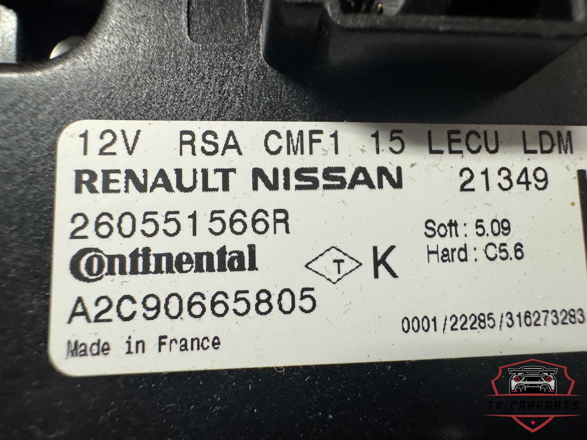 Koplamp modul Renault/Nissan 260551566r