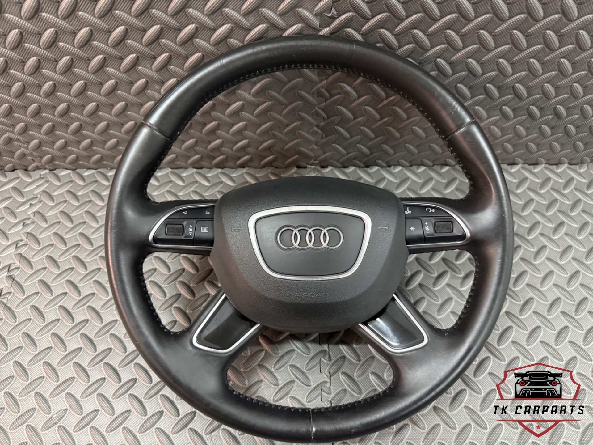 Lederen stuurwiel Audi a6 met airbag