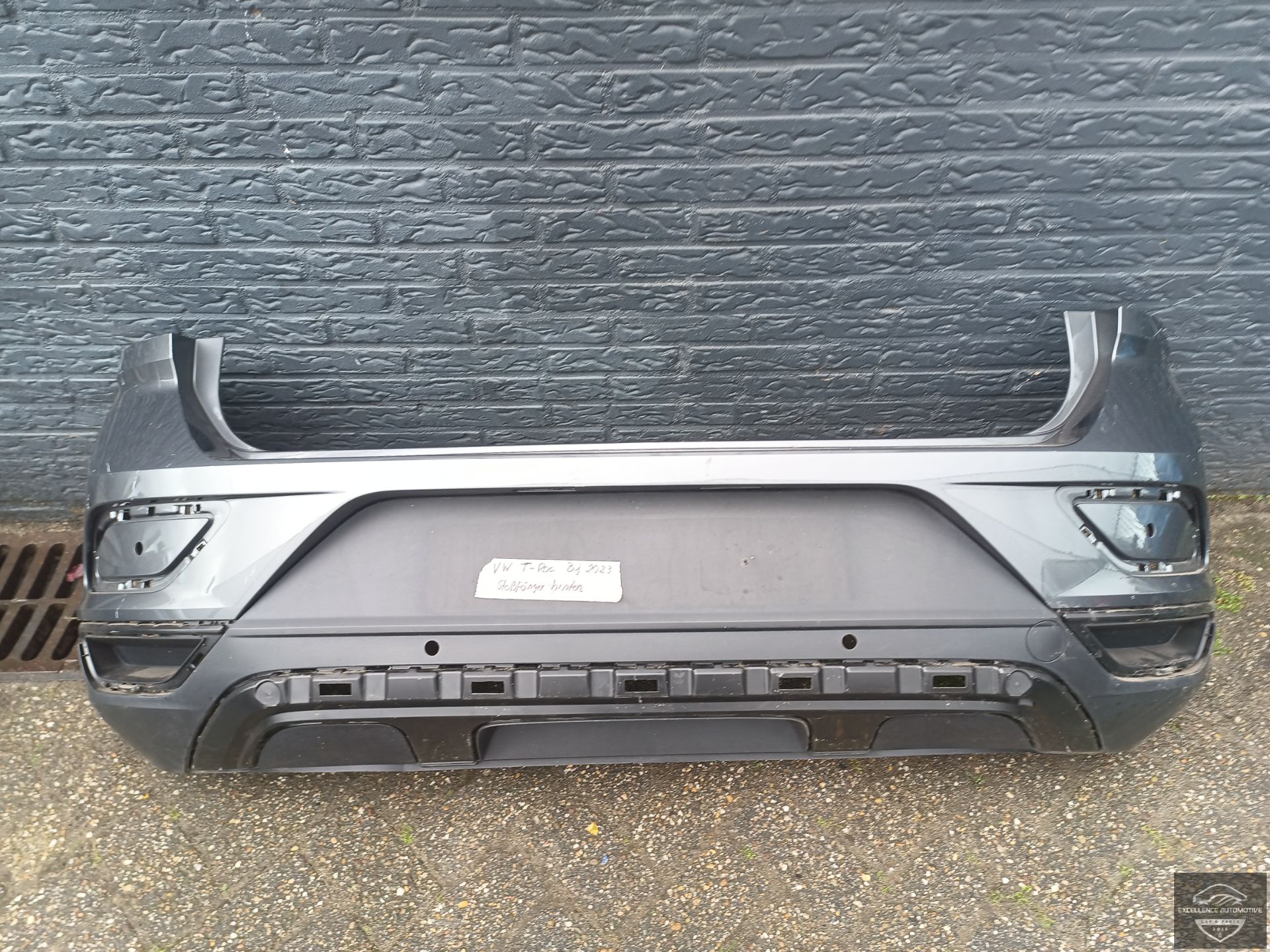 VW T-Roc Facelift 2020+ Rear Bumper Bumper 6xPDC Original!