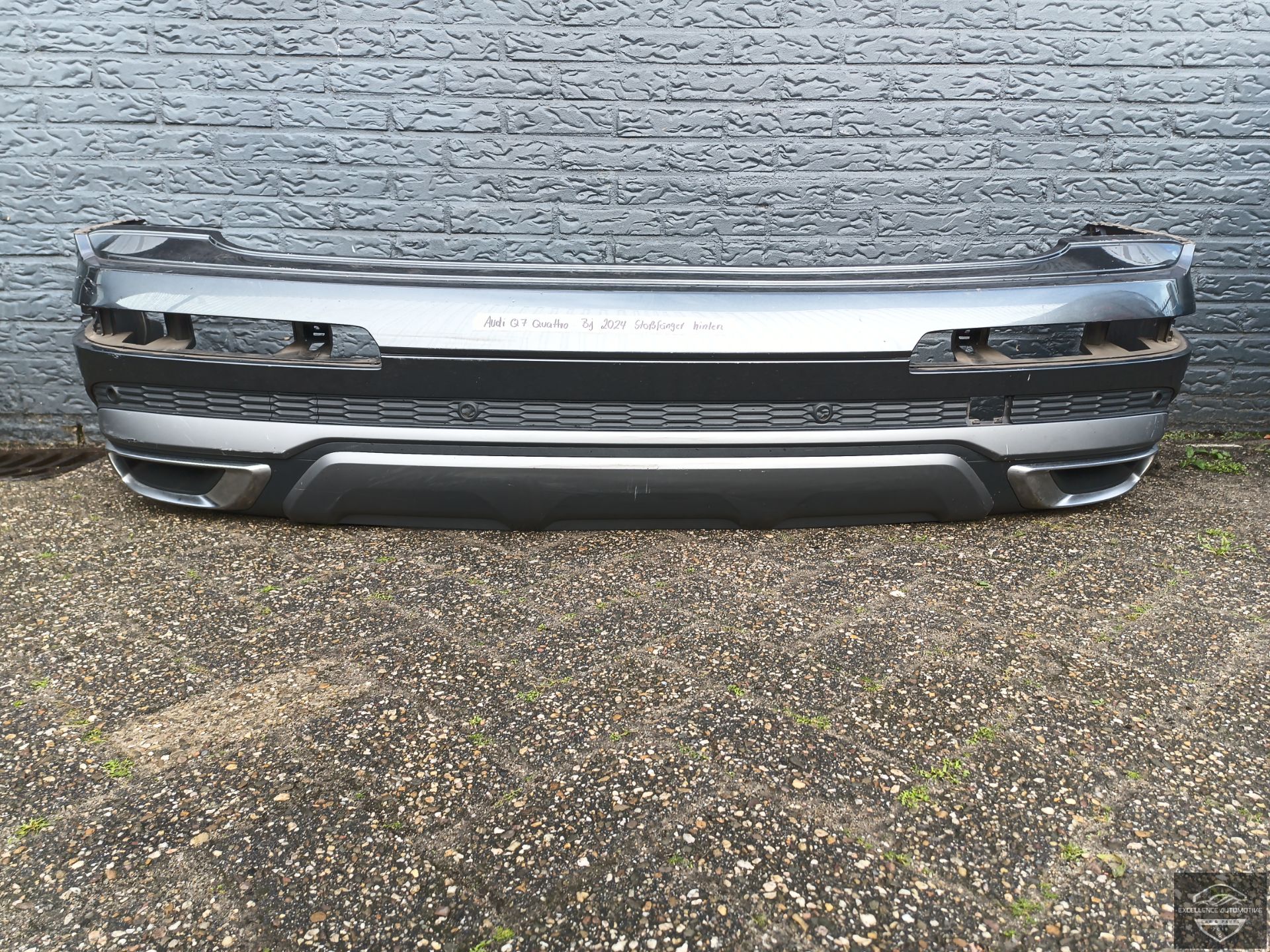 Audi Q7 4M Facelift Achterbumper Bumper 6xPDC 4M0807511 Origineel!