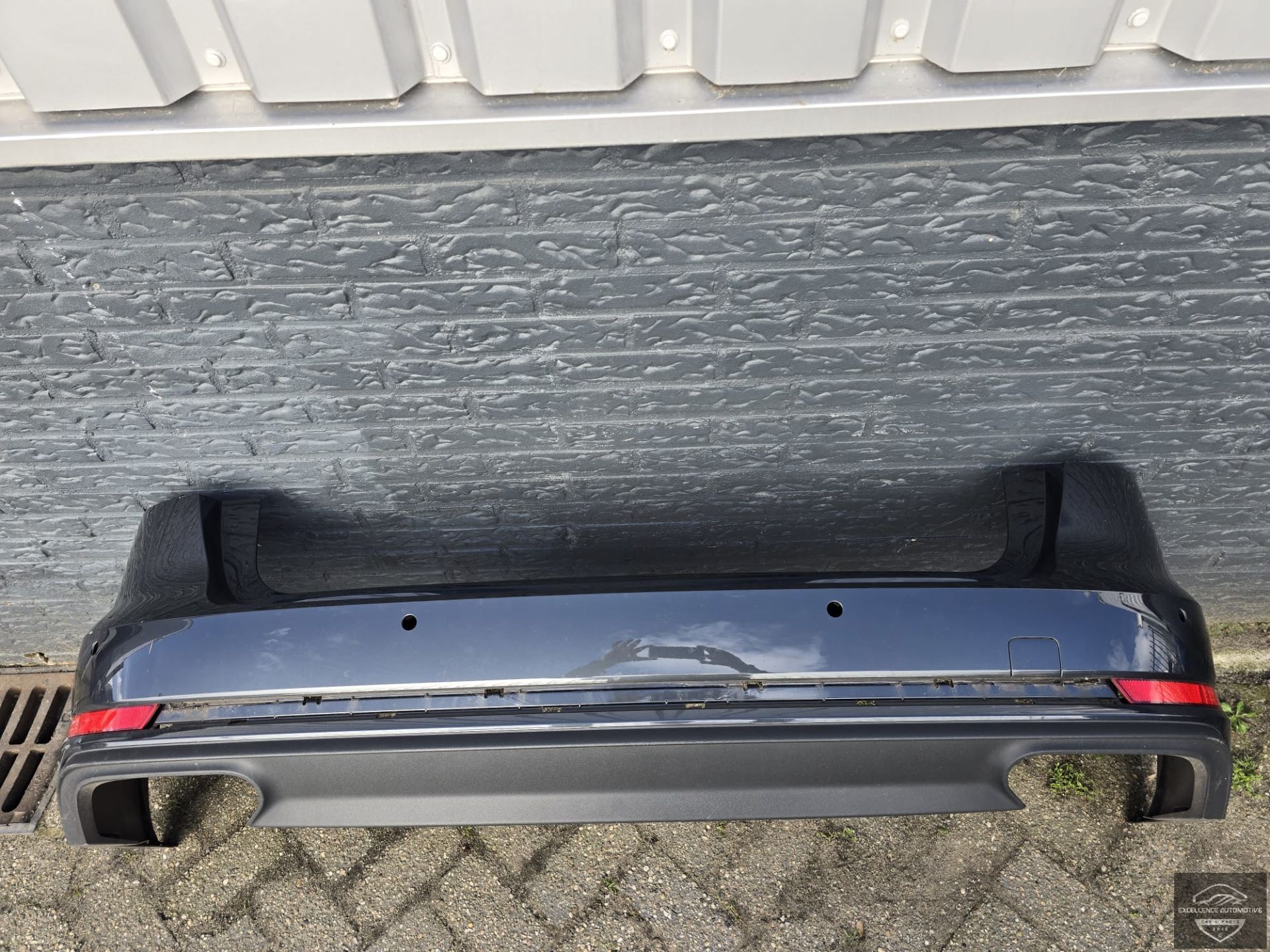 Audi A4 8W B9 Avant 15-18 Achterbumper Bumper 4xPDC Origineel!