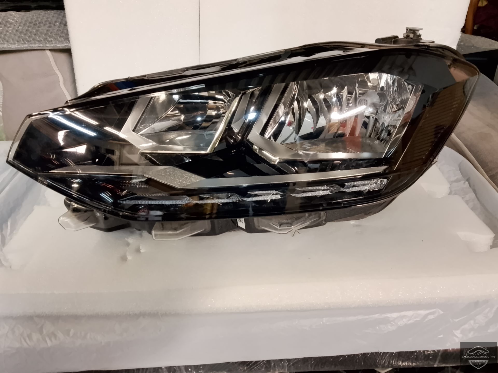 VW Golf 7 Sportsvan FL LED Halogeen Koplamp Links 517941005D