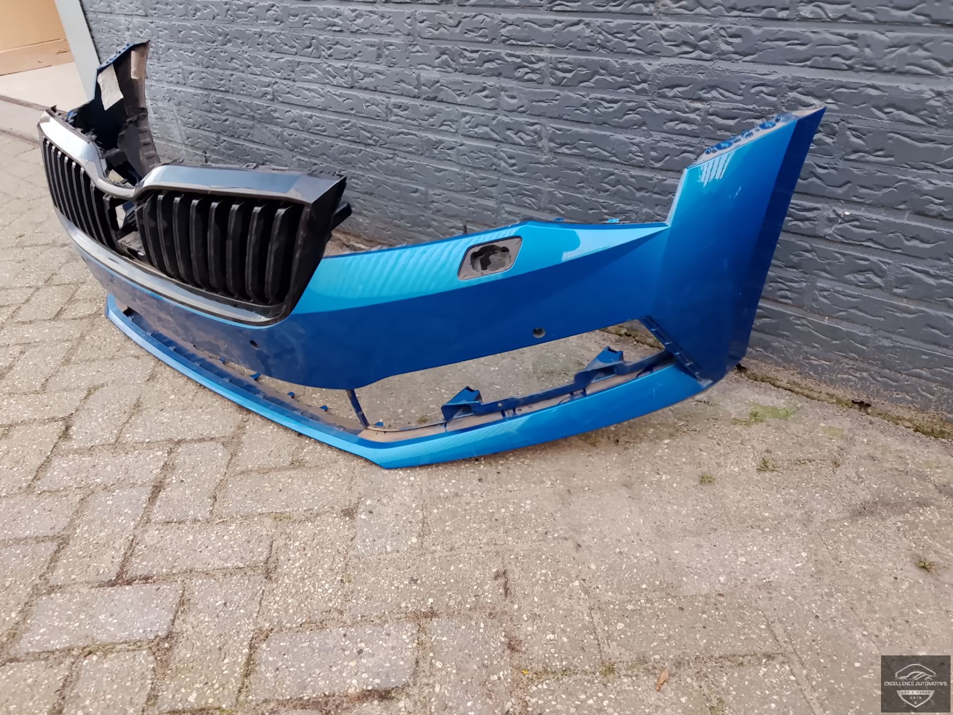 Skoda Superb 3V Facelift 19-24 Voorbumper Bumper 4xPDC KLS Origineel!