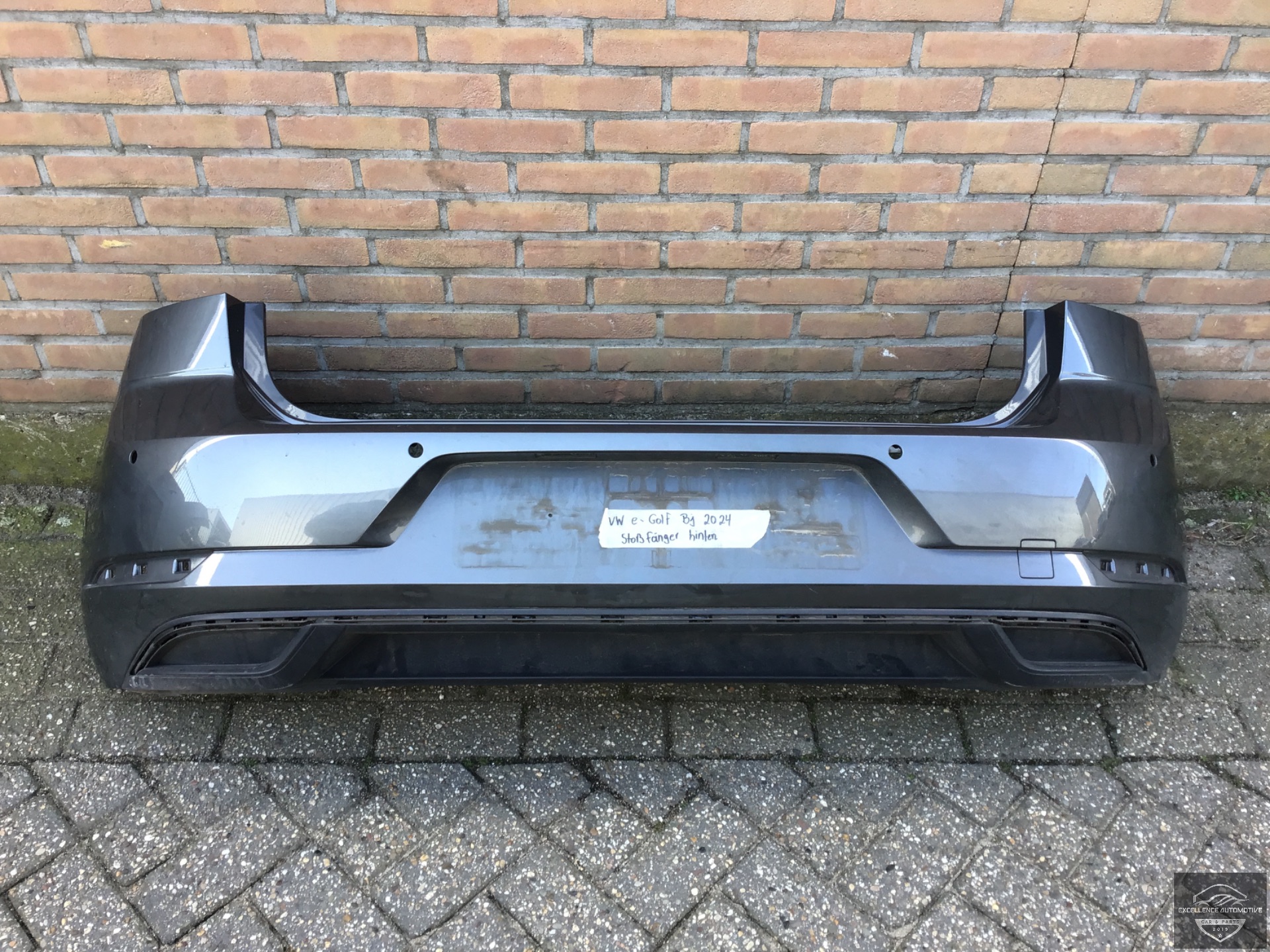 Pare-chocs arrière 4xPDC d'origine pour VW Golf 7 restylée (Hatchback)