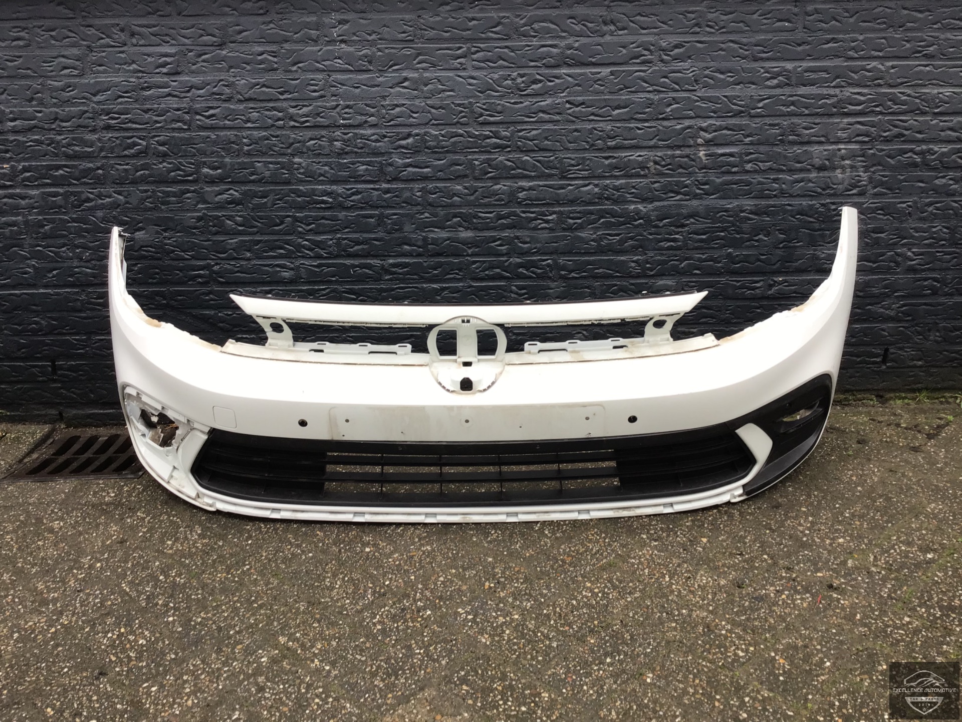 VW Polo 2G Facelift 2021+ Highline Voorbumper Bumper 6xPDC Origineel!