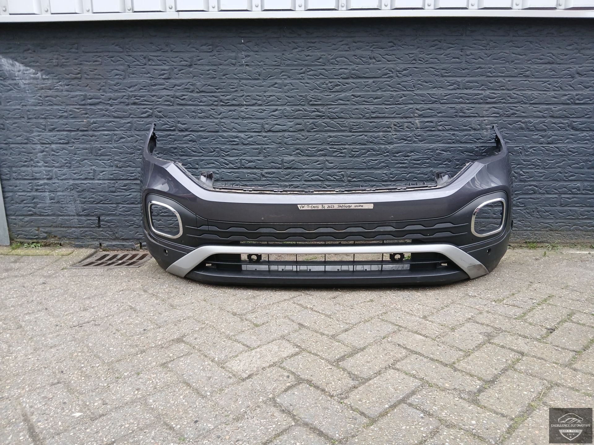 VW T-Cross 2018+ Voorbumper Bumper 4xPDC Origineel!