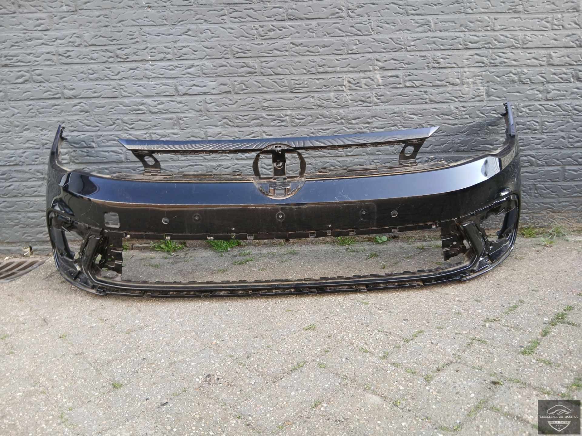 VW Polo 2G Facelift 2021+ Voorbumper Bumper 4xPDC Origineel!