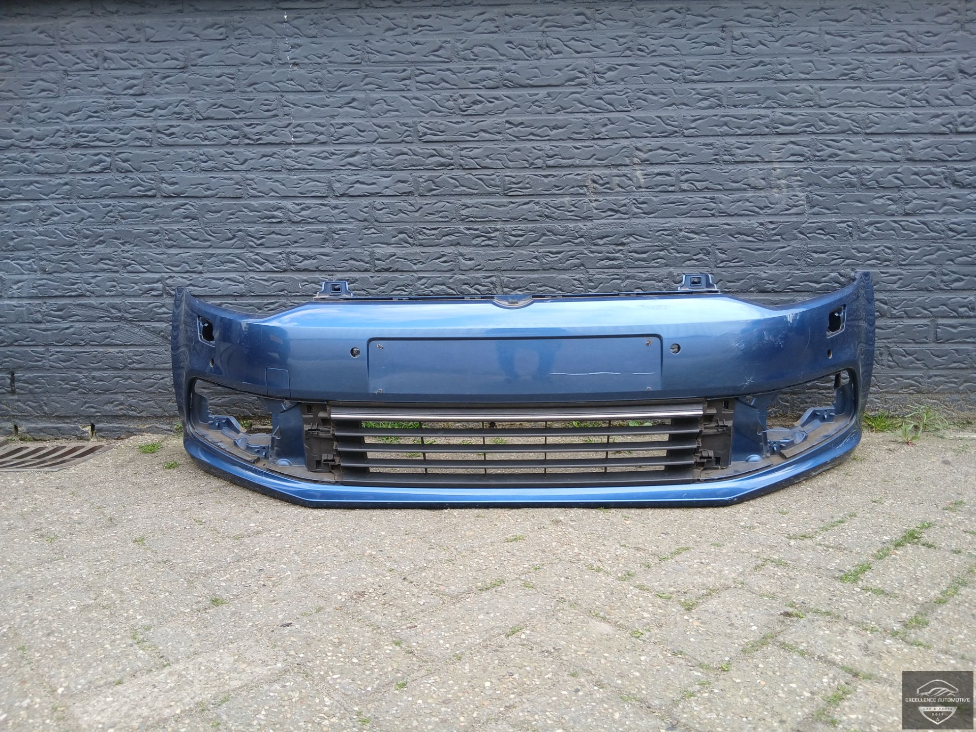 VW Polo 6C 2014-2017 Frontstoßstange 4xPDC KLS Original!