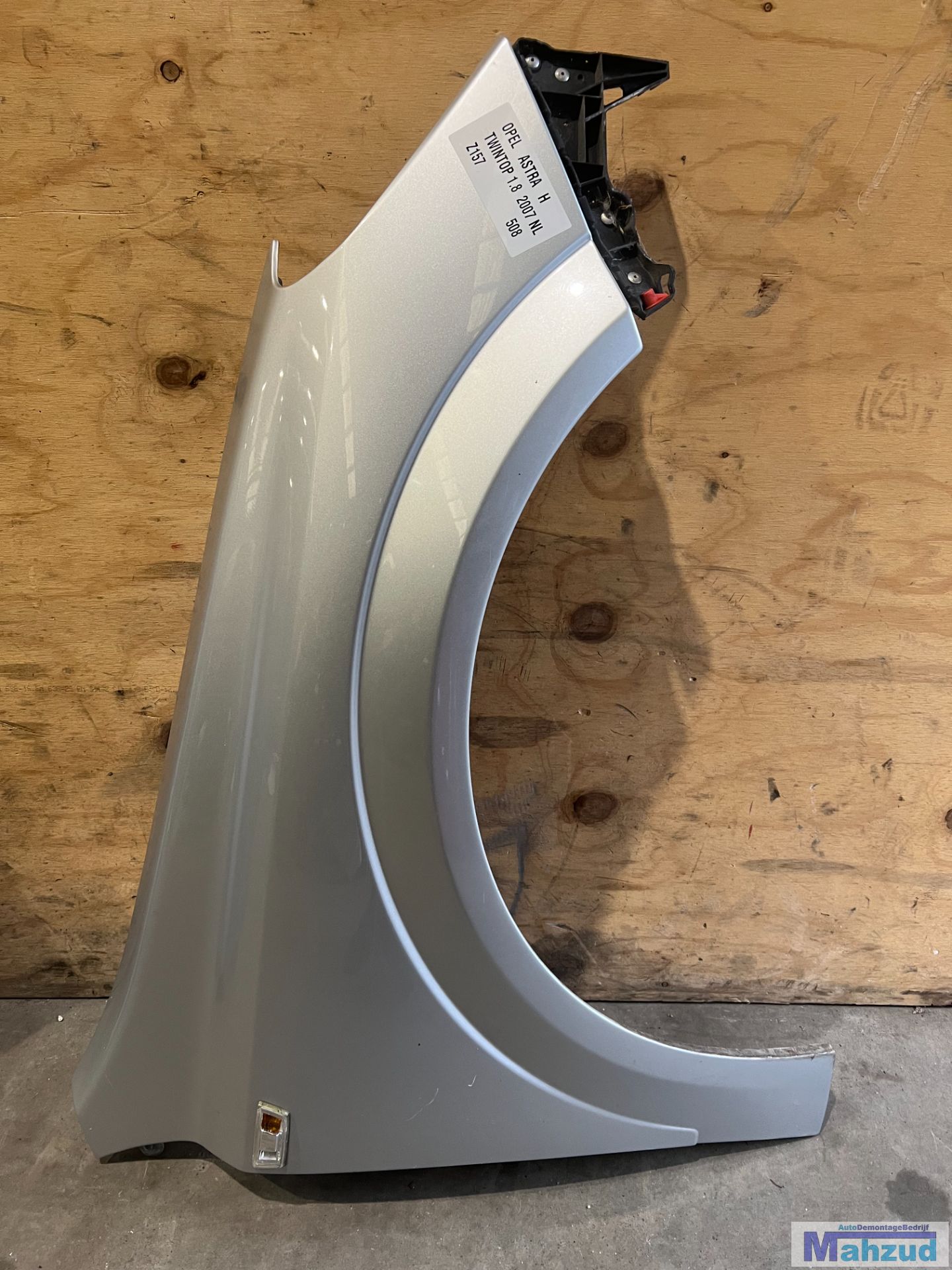 OPEL ASTRA H Twintop zilver Z157 rechts voorscherm 2005-2010