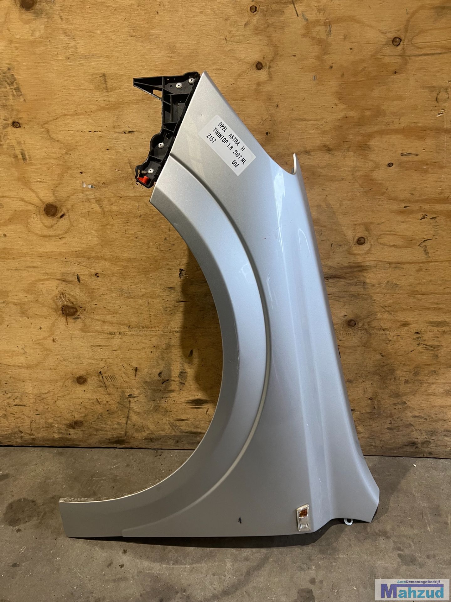 OPEL ASTRA H Twintop zilver Z157 links voorscherm 2005-2010