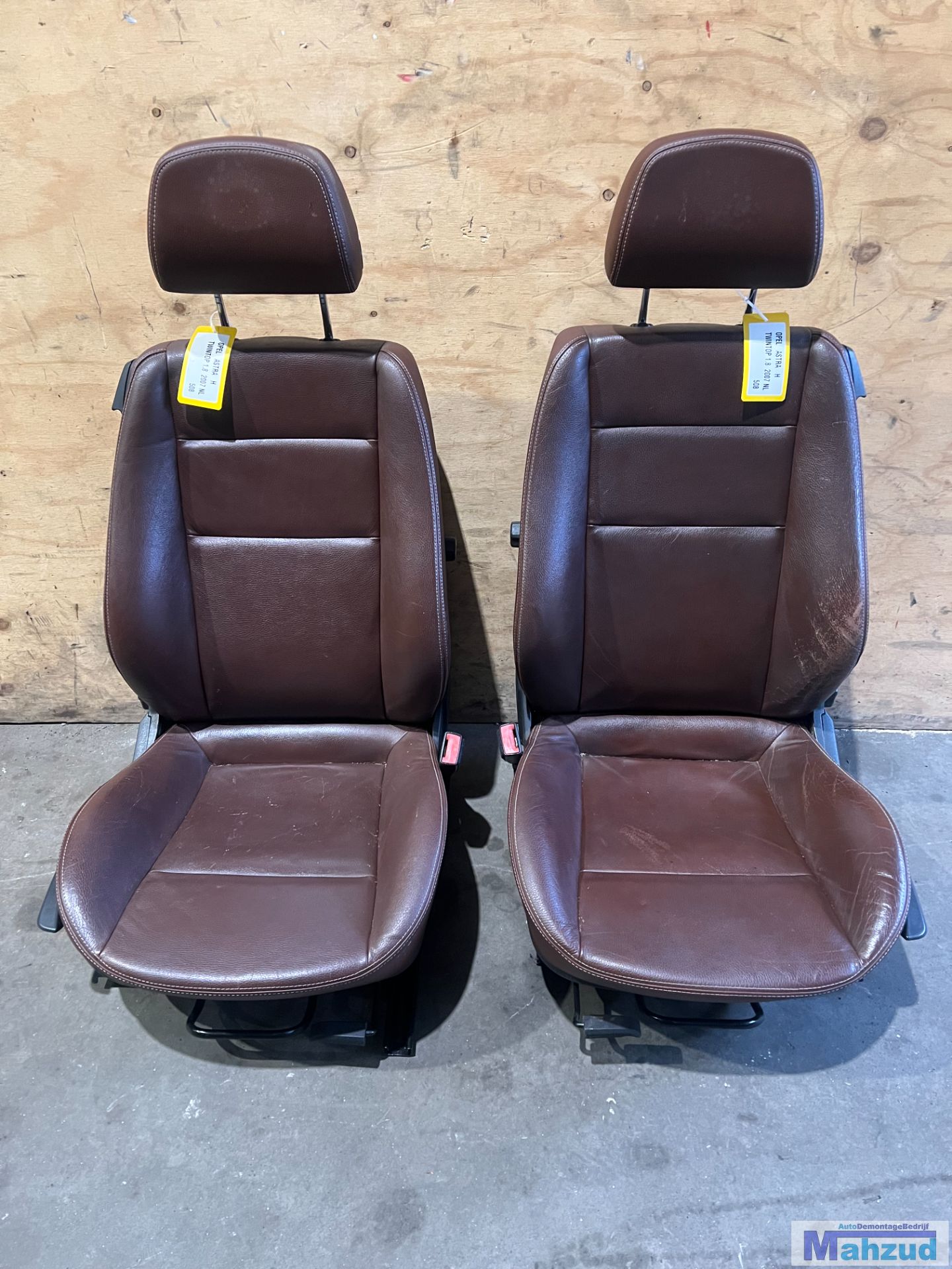 OPEL ASTRA H Twintop bruin leer interieur 2005-2010
