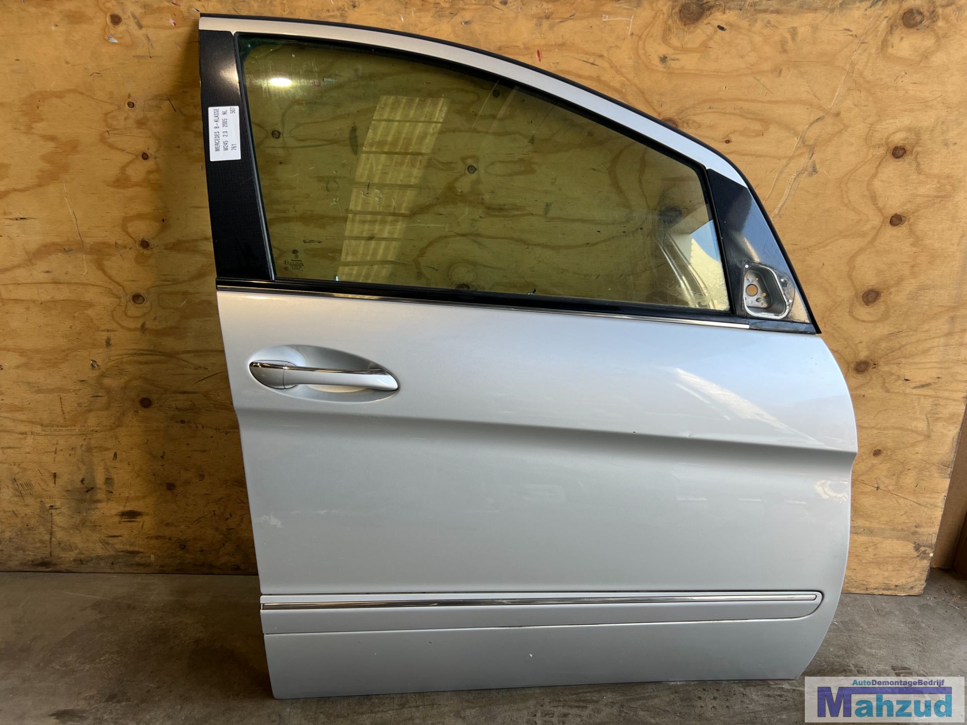 MERCEDES B KLASSE W245 Zilver 761 rechts voor deur 2005-2011