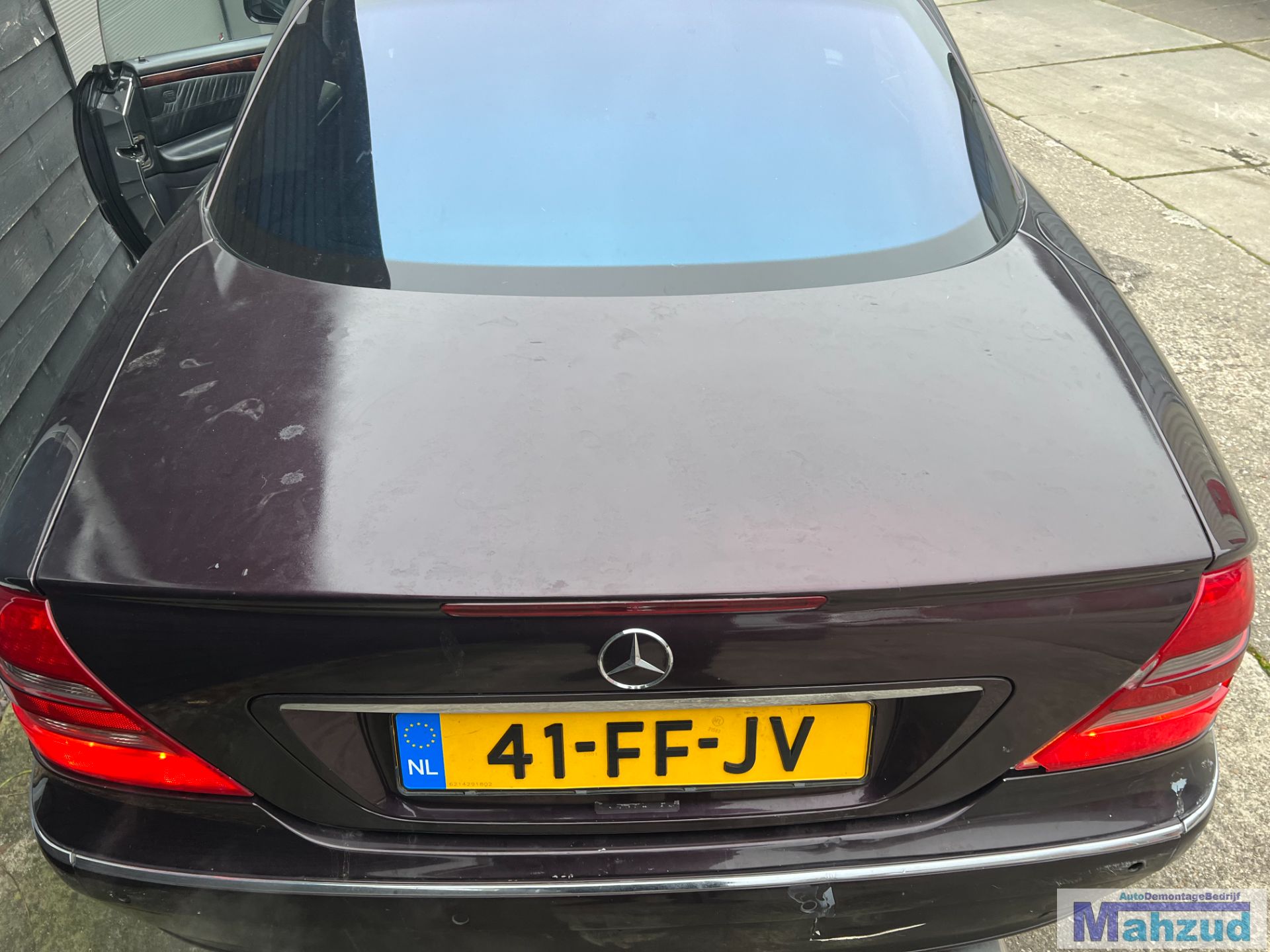 MERCEDES CL (215) Paars 182 achterklep 1999-2005