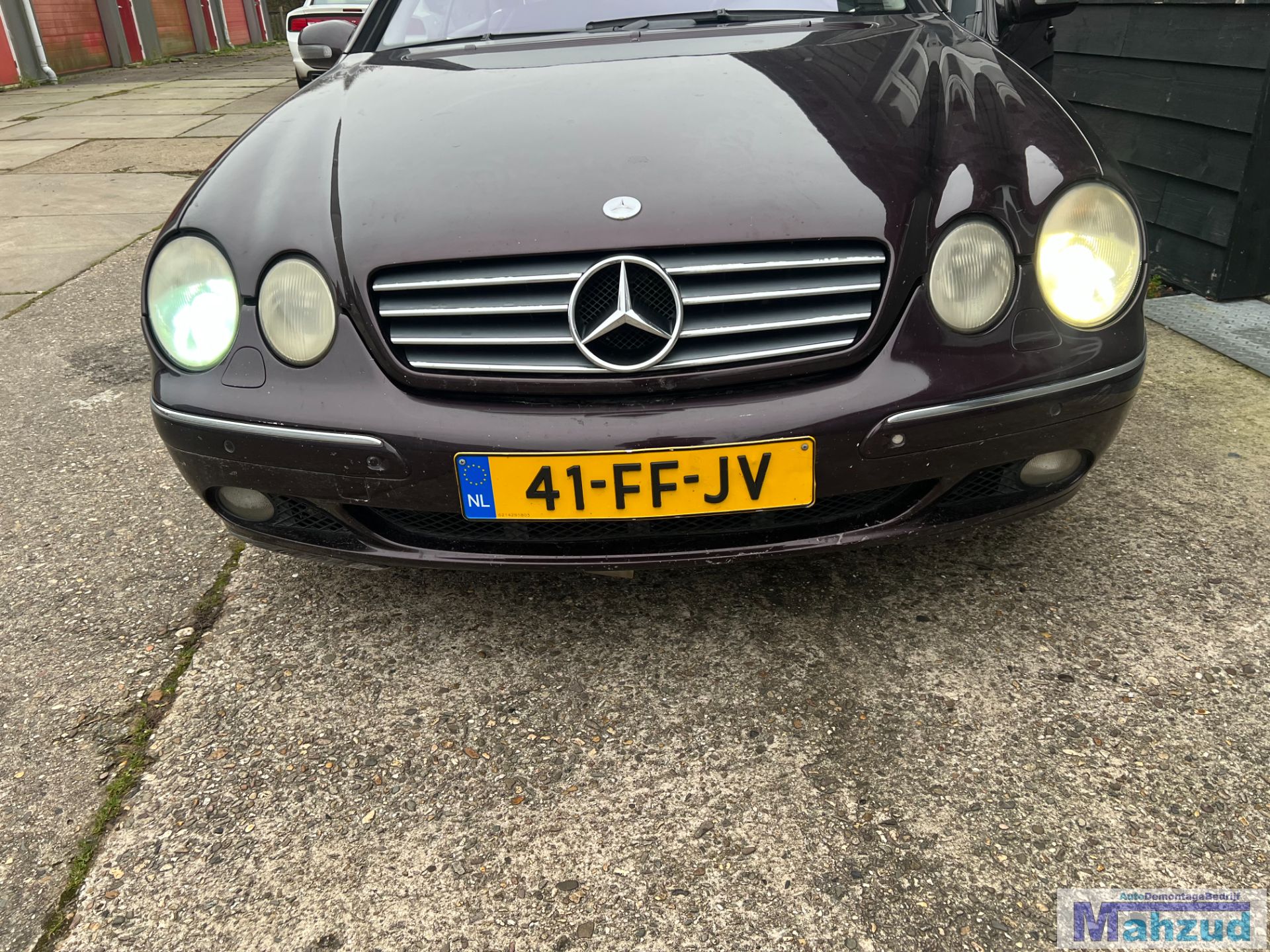 MERCEDES CL (215) Paars 182 voorbumper 1999-2005
