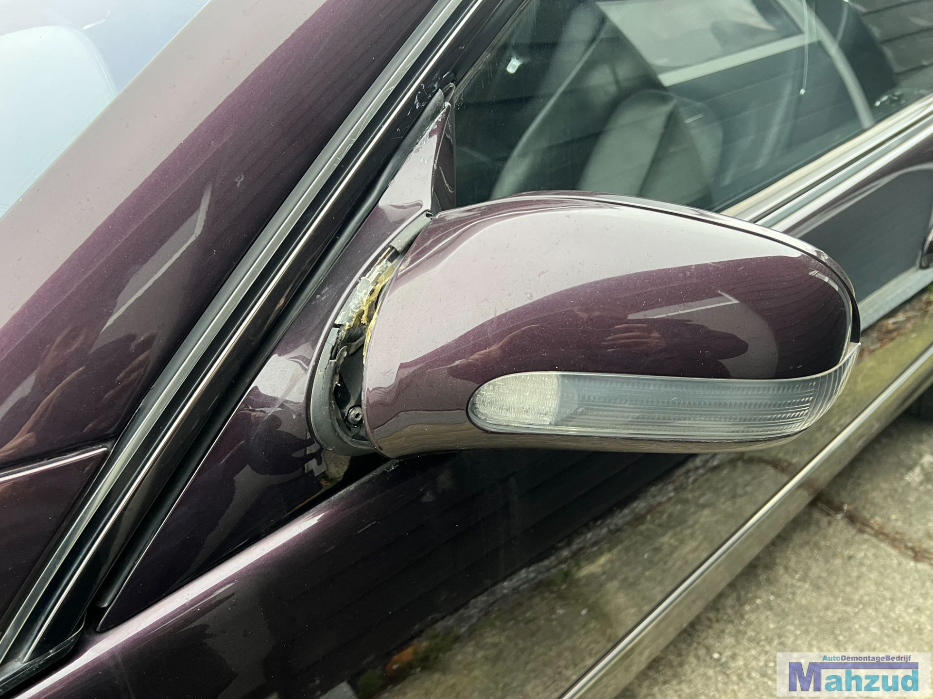MERCEDES CL (215) Paars 182 links spiegel 1999-2005