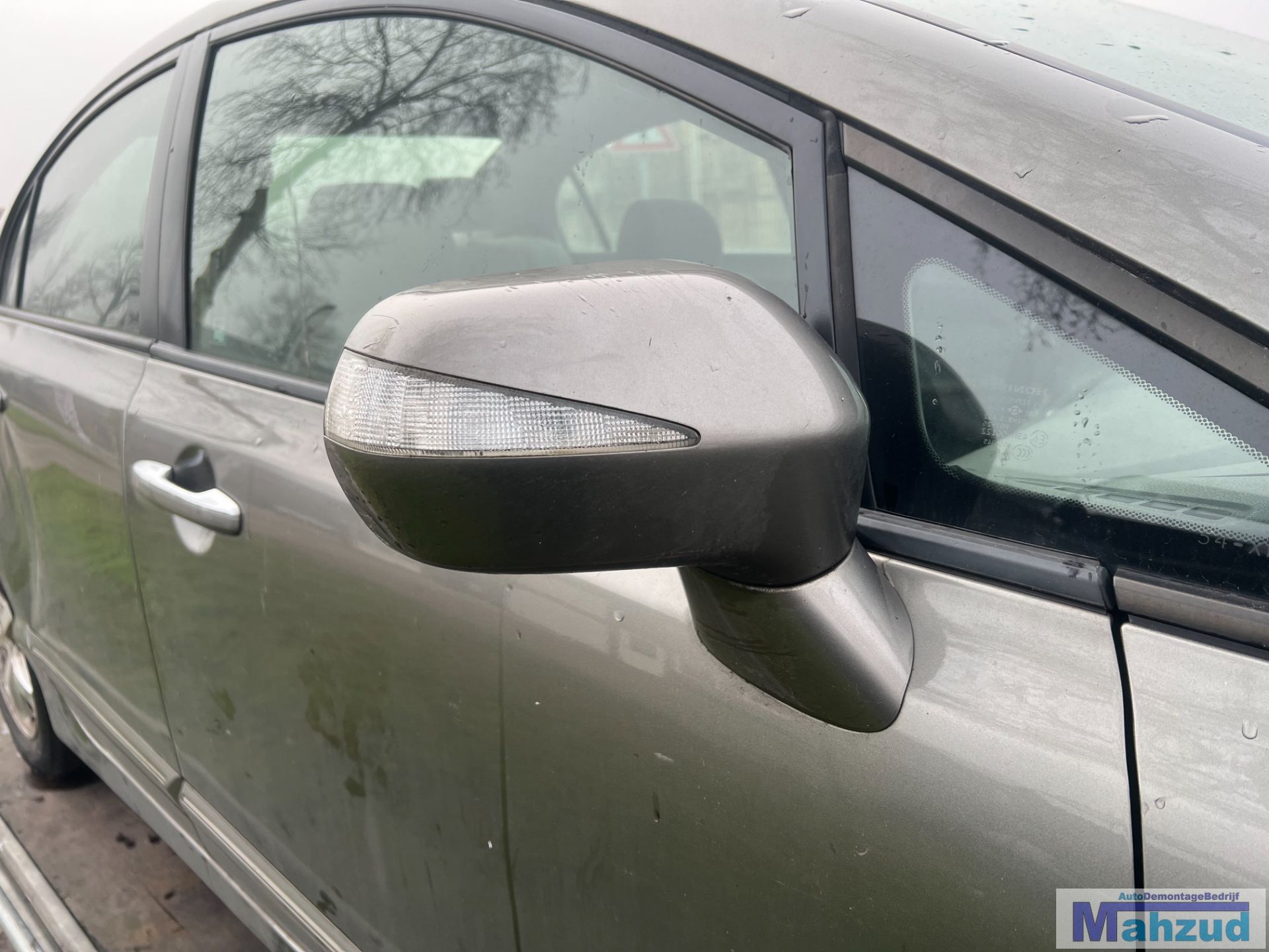 HONDA CIVIC 1.3 IMA Hybrid NH701M GRIJS rechts spiegel 2005-2013