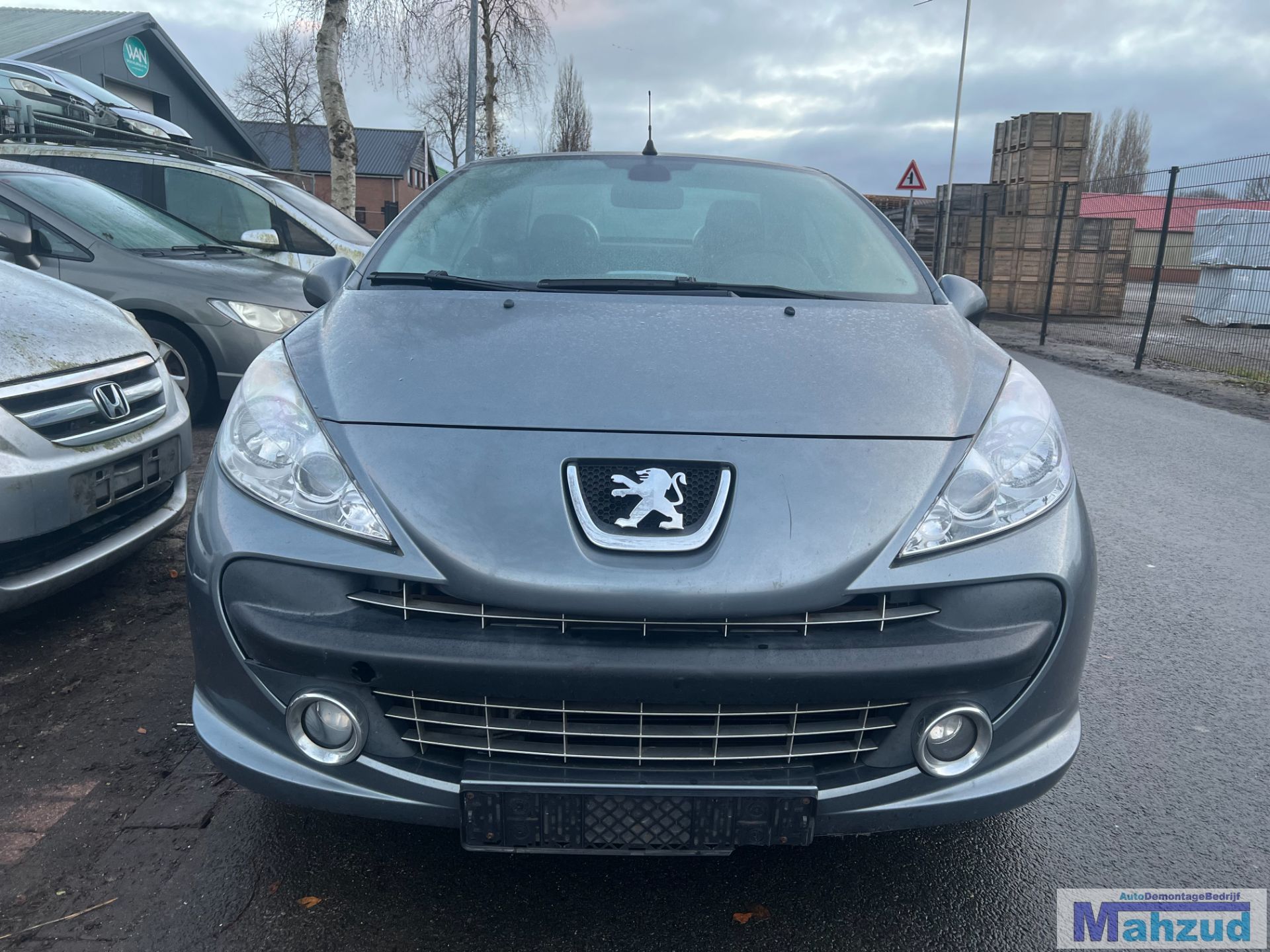 2007 PEUGEOT 207CC 1.6 16V Grijs onderdelen demontage