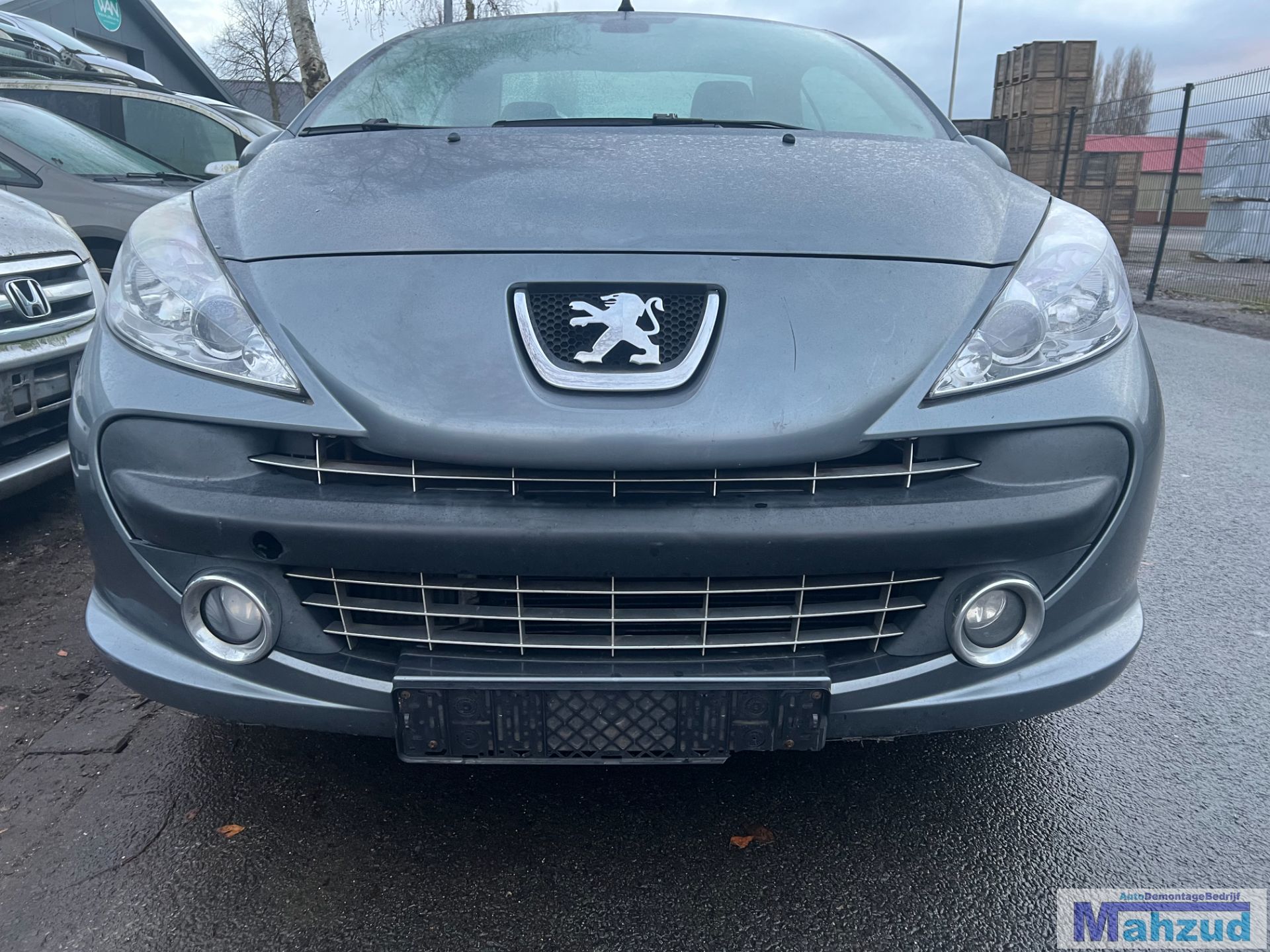 PEUGEOT 207CC Grijs KTHC Voorbumper 2007-2012