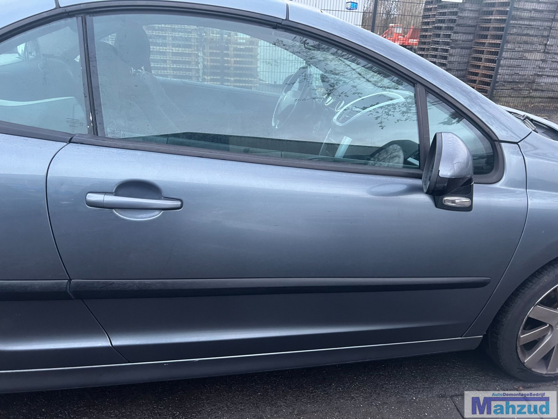 PEUGEOT 207CC Grijs KTHC rechts deur 2007-2012
