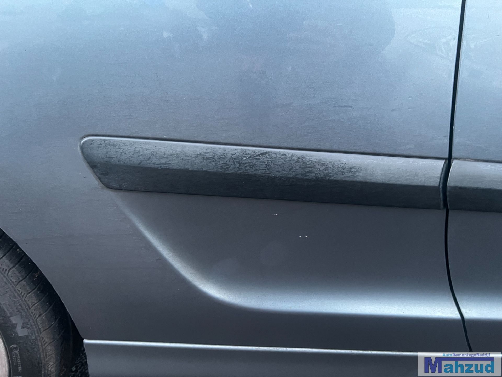PEUGEOT 207CC stootlijst sierlijst rechts achter 2007-2012