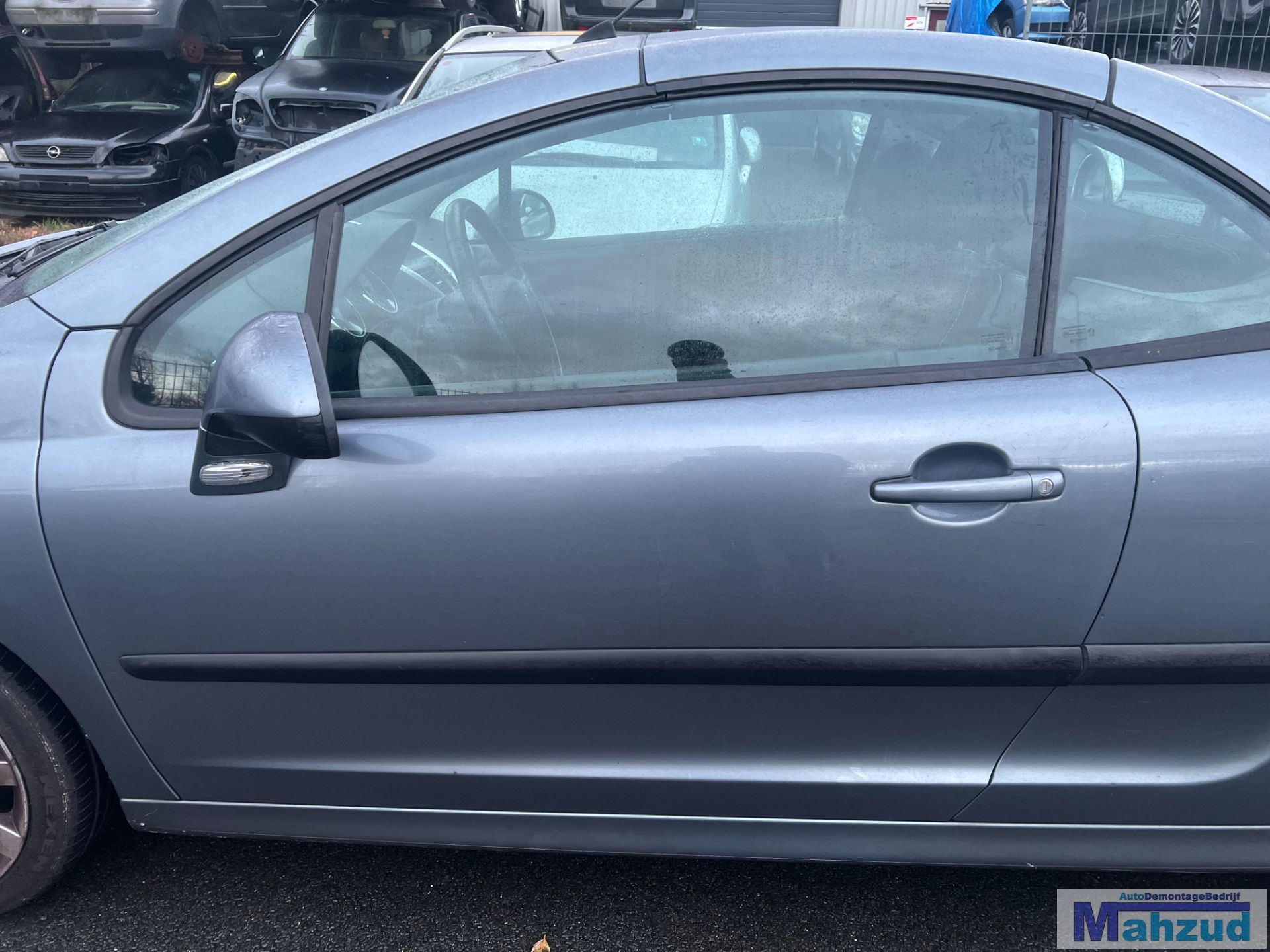 PEUGEOT 207CC Grijs KTHC links deur 2007-2012