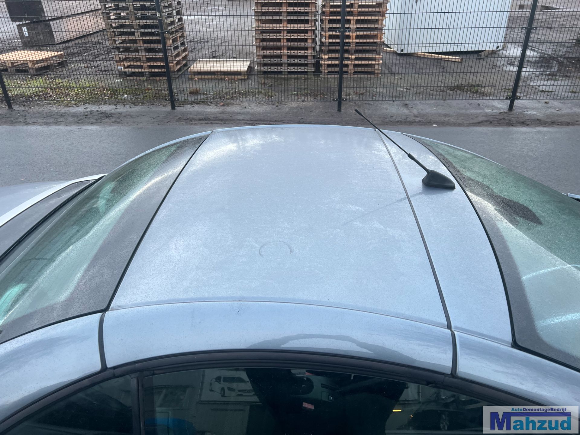 PEUGEOT 207CC Grijs KTHC achterraam dak plaat 2007-2012