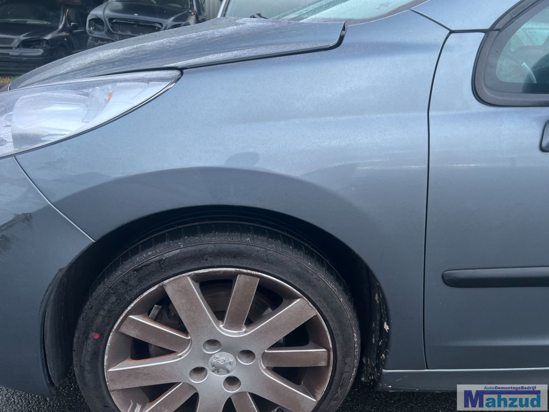 PEUGEOT 207CC Grijs KTHC links voorscherm 2007-2012
