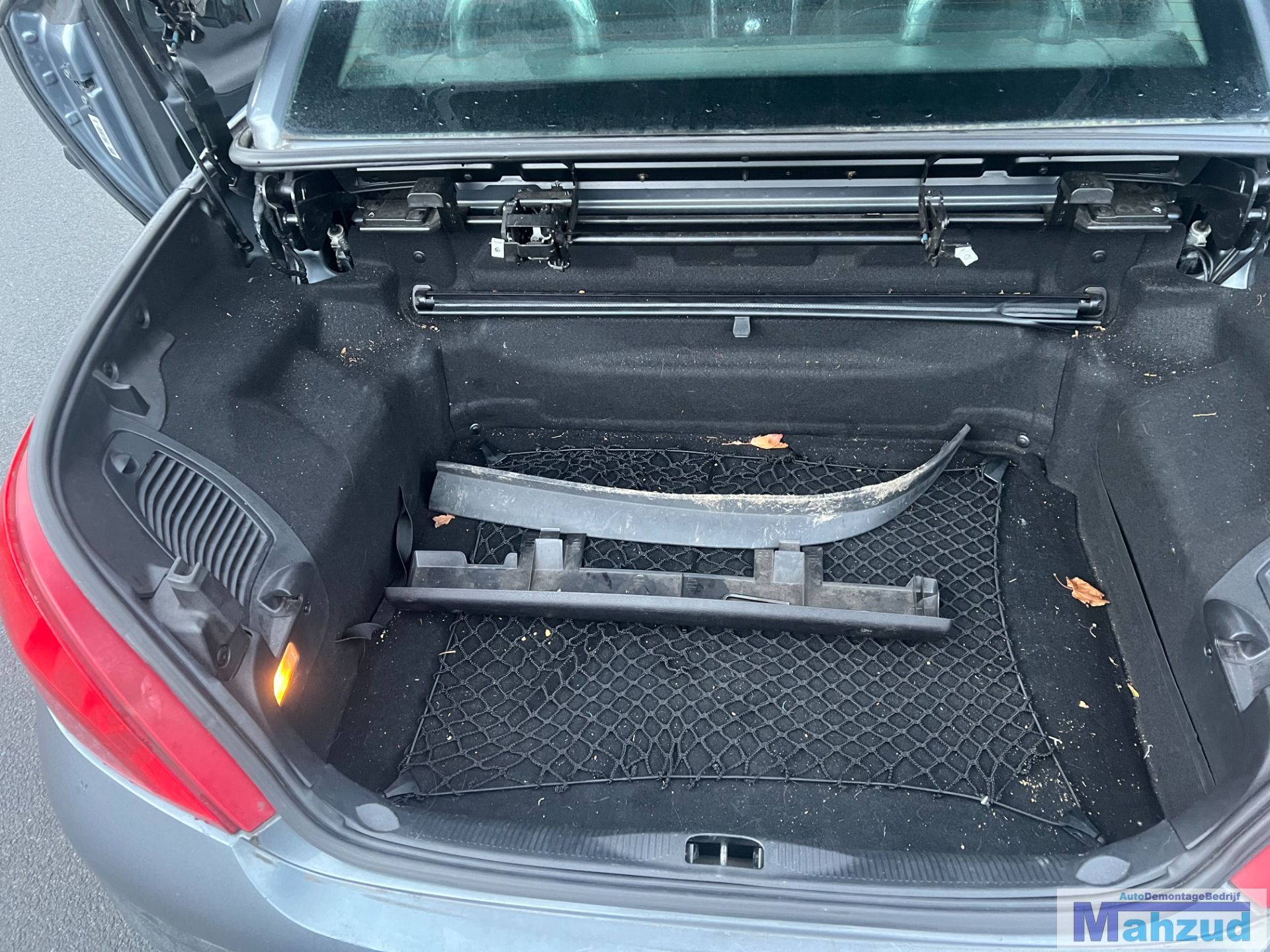PEUGEOT 207CC kofferbak delen rolhoes mat thuiskomer dakpomp
