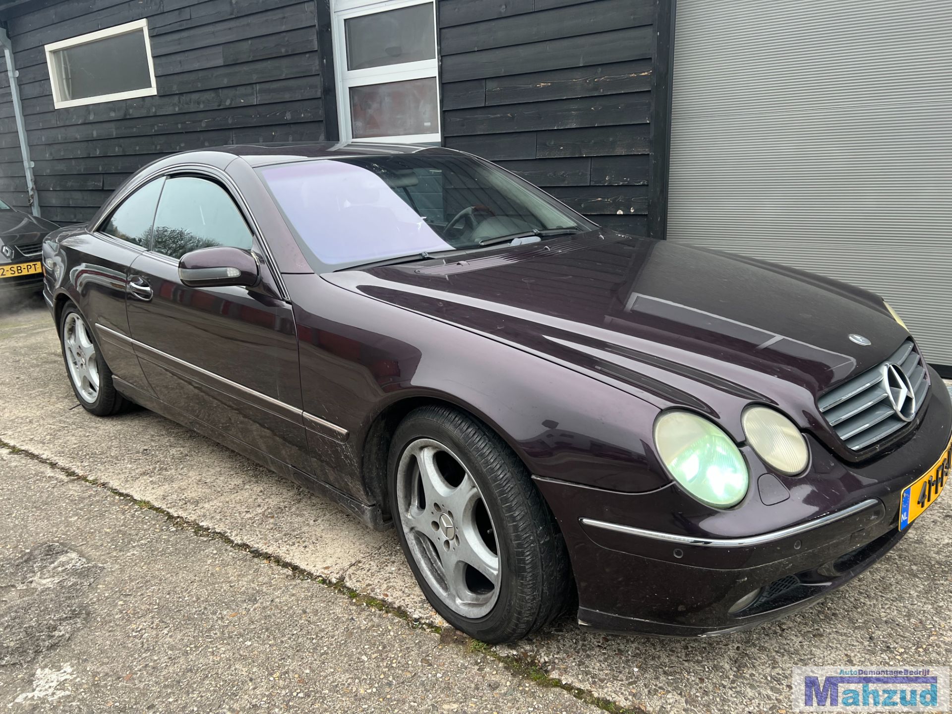 MERCEDES CL R215 CL500 onderstel subframe veerpoot luchtbalg