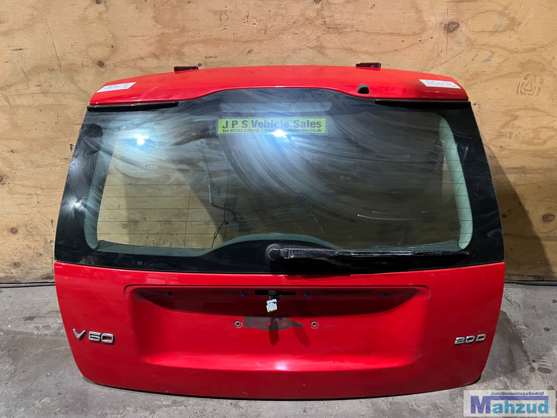 VOLVO V50 Rood 612-64 achterklep 2004-2012