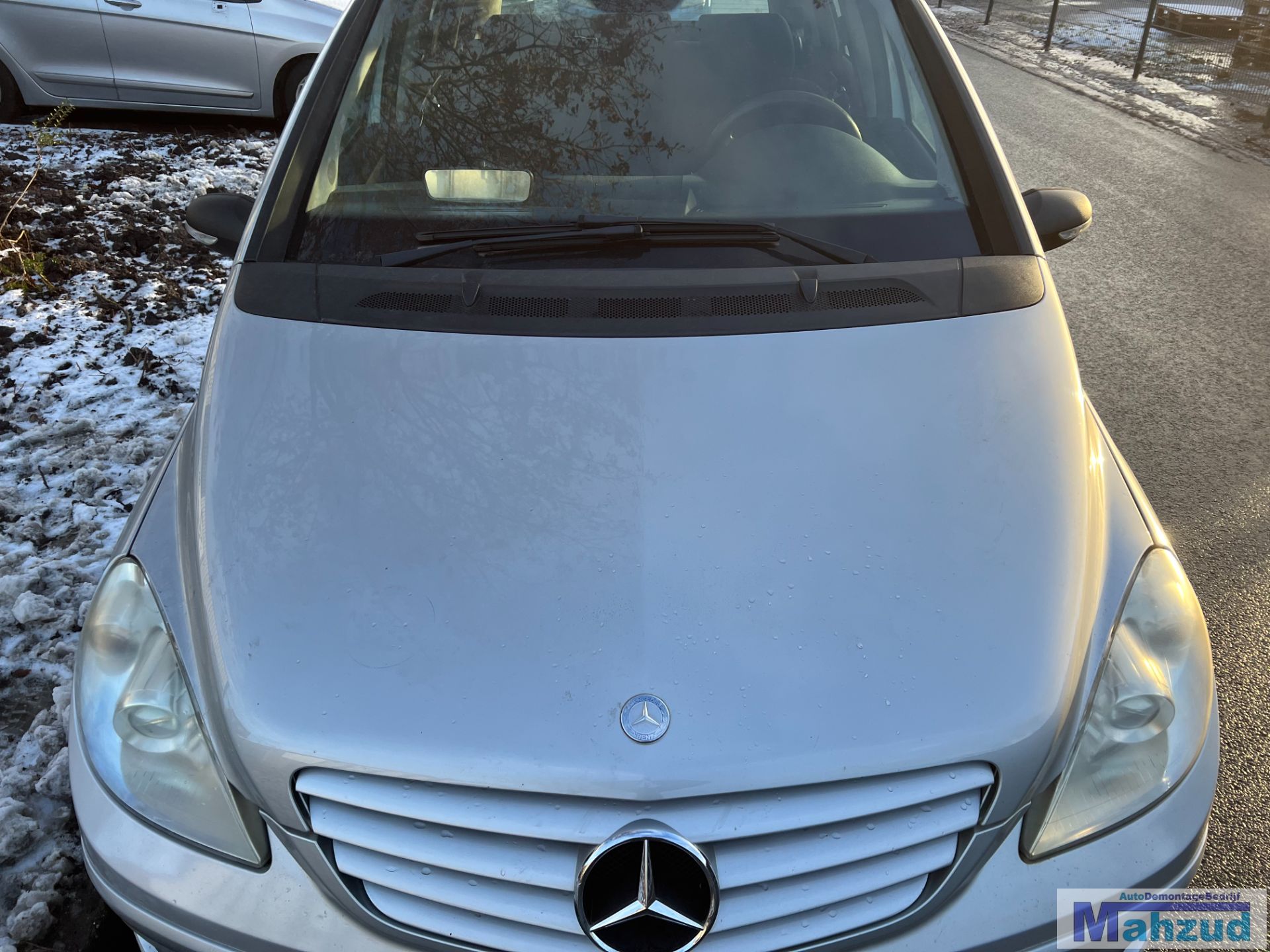 MERCEDES B KLASSE W245 Zilver 761 motorkap 2005-2011