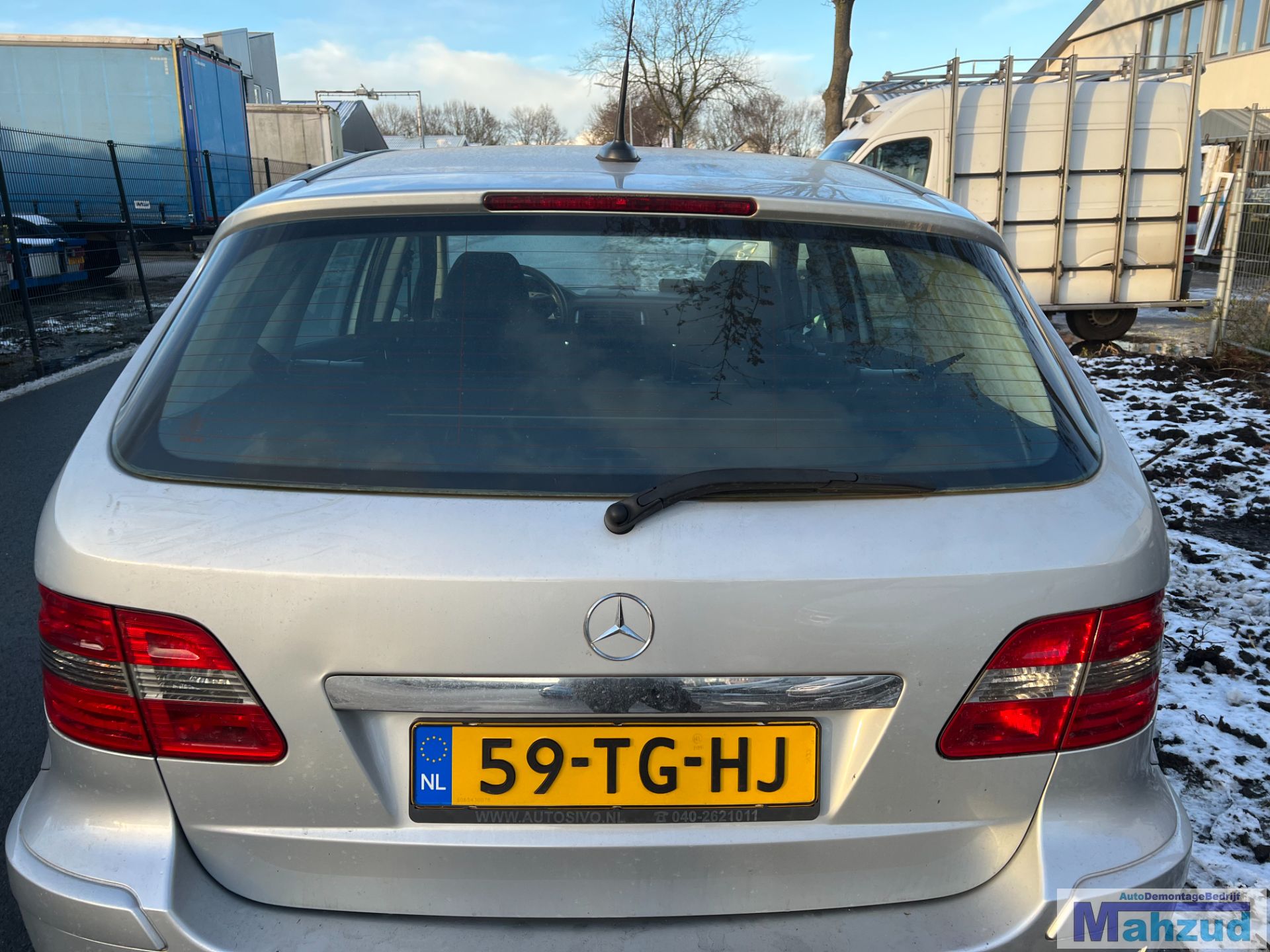 MERCEDES B KLASSE W245 ZILVER 761 achterklep 2005-2011