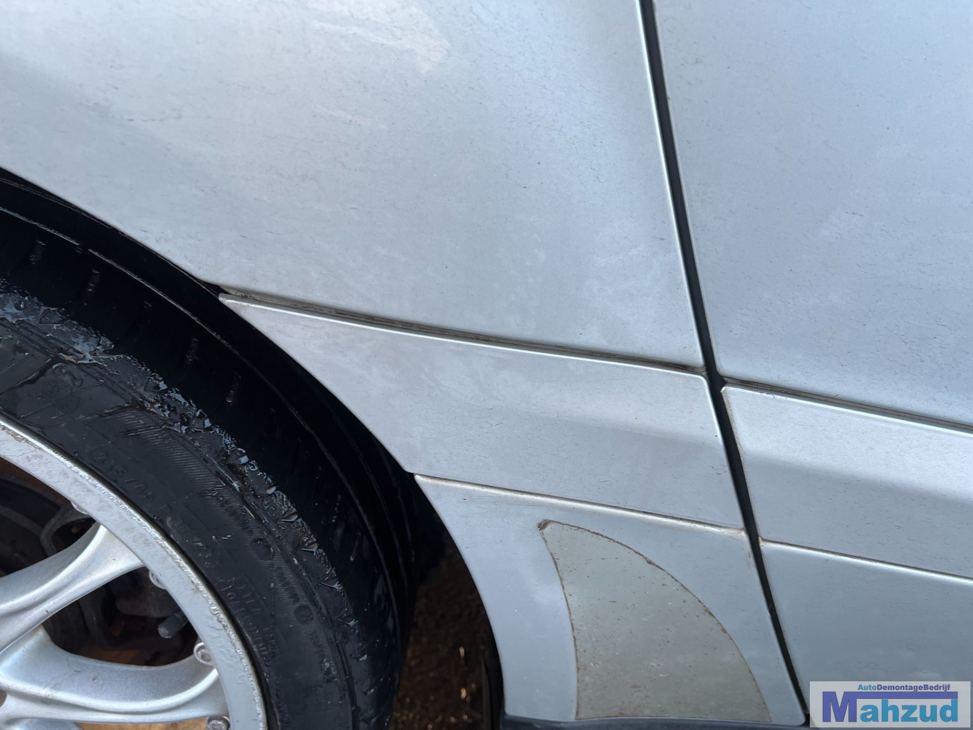 MERCEDES B KLASSE W245 ZILVER 761 rechts sierstrip 2005-2011