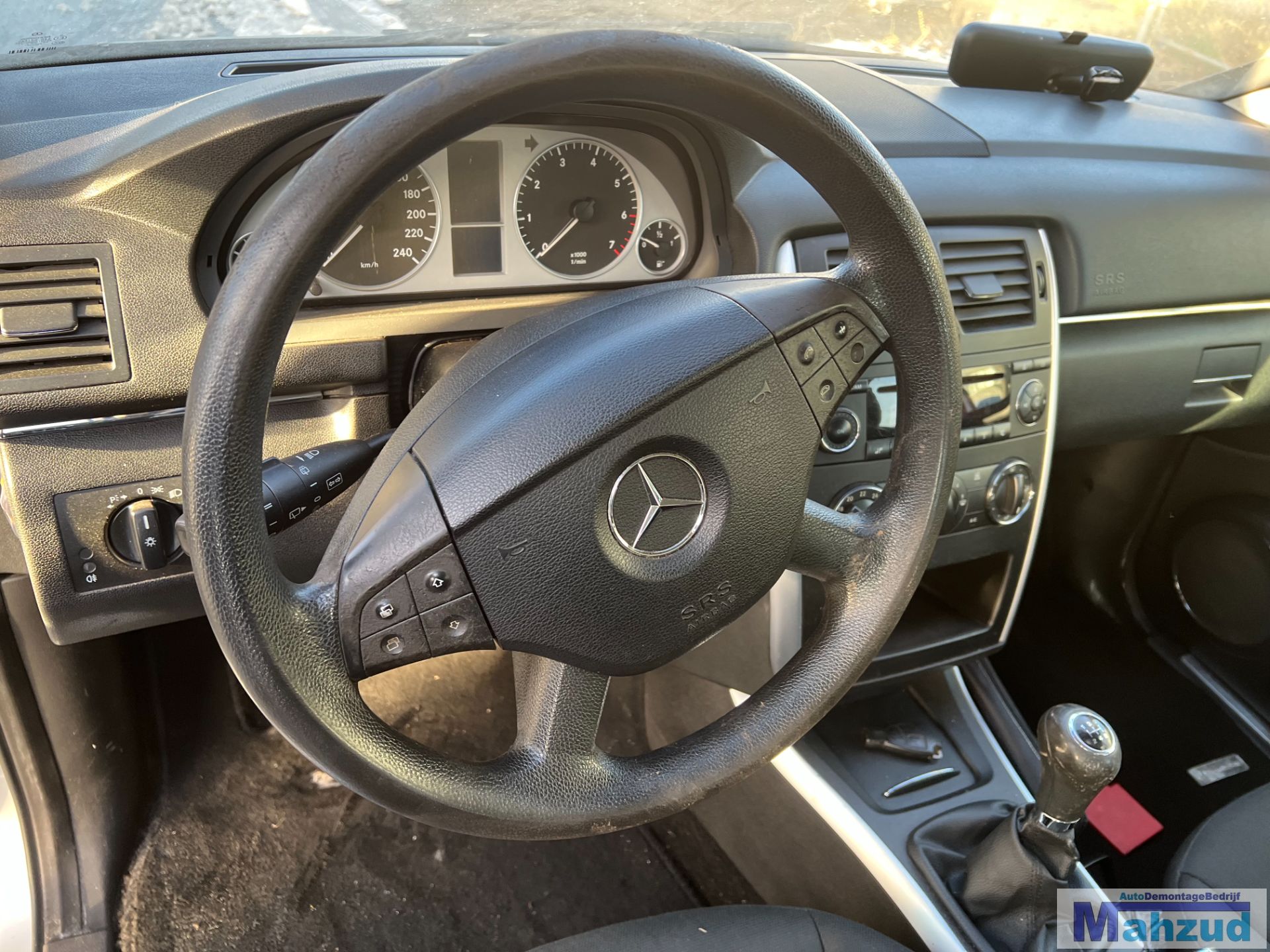 MERCEDES B KLASSE W245 dashboard delen luchtrooster airbag