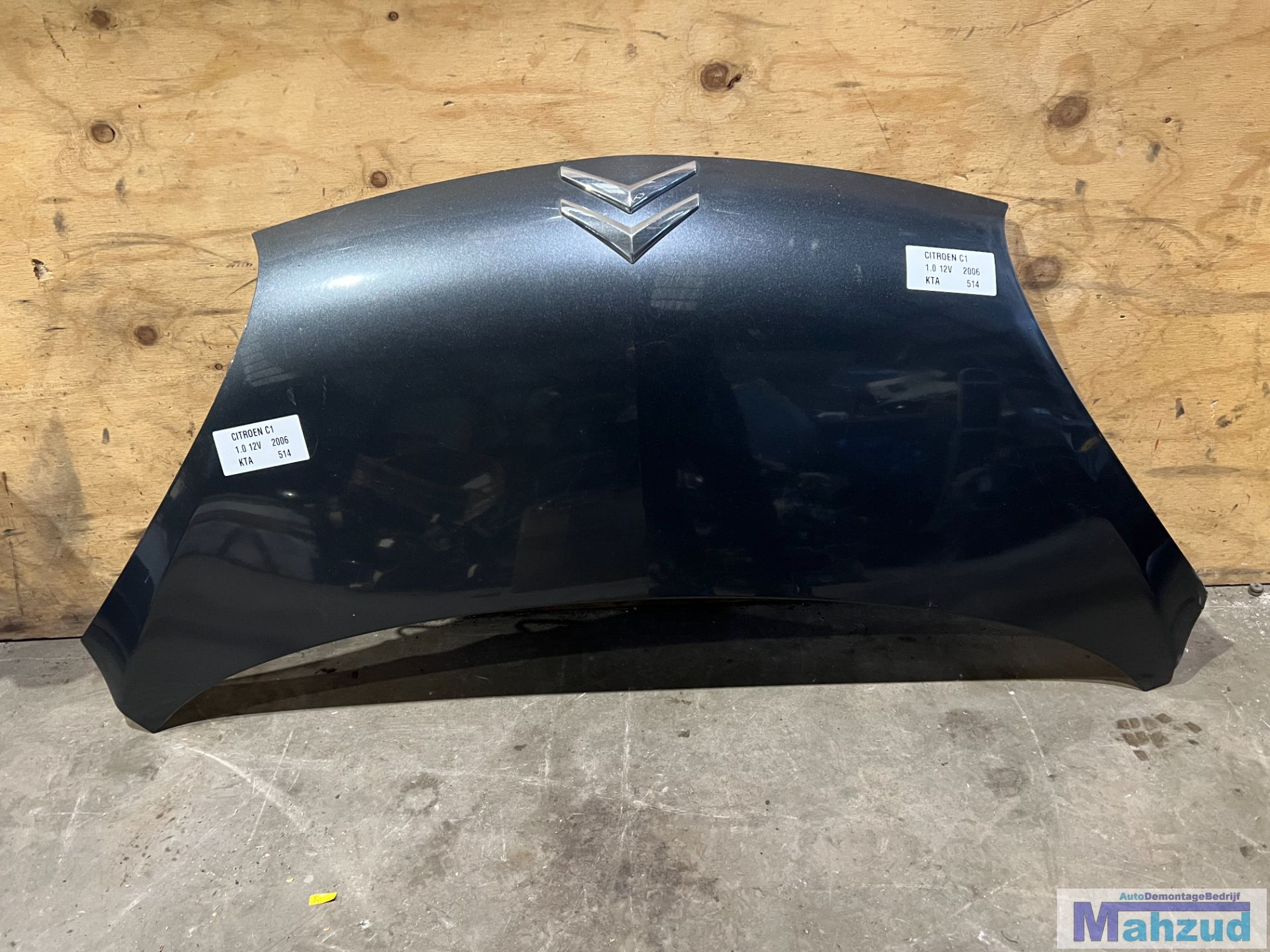CITROEN C1 Grijs KTA motorkap 2005-2014