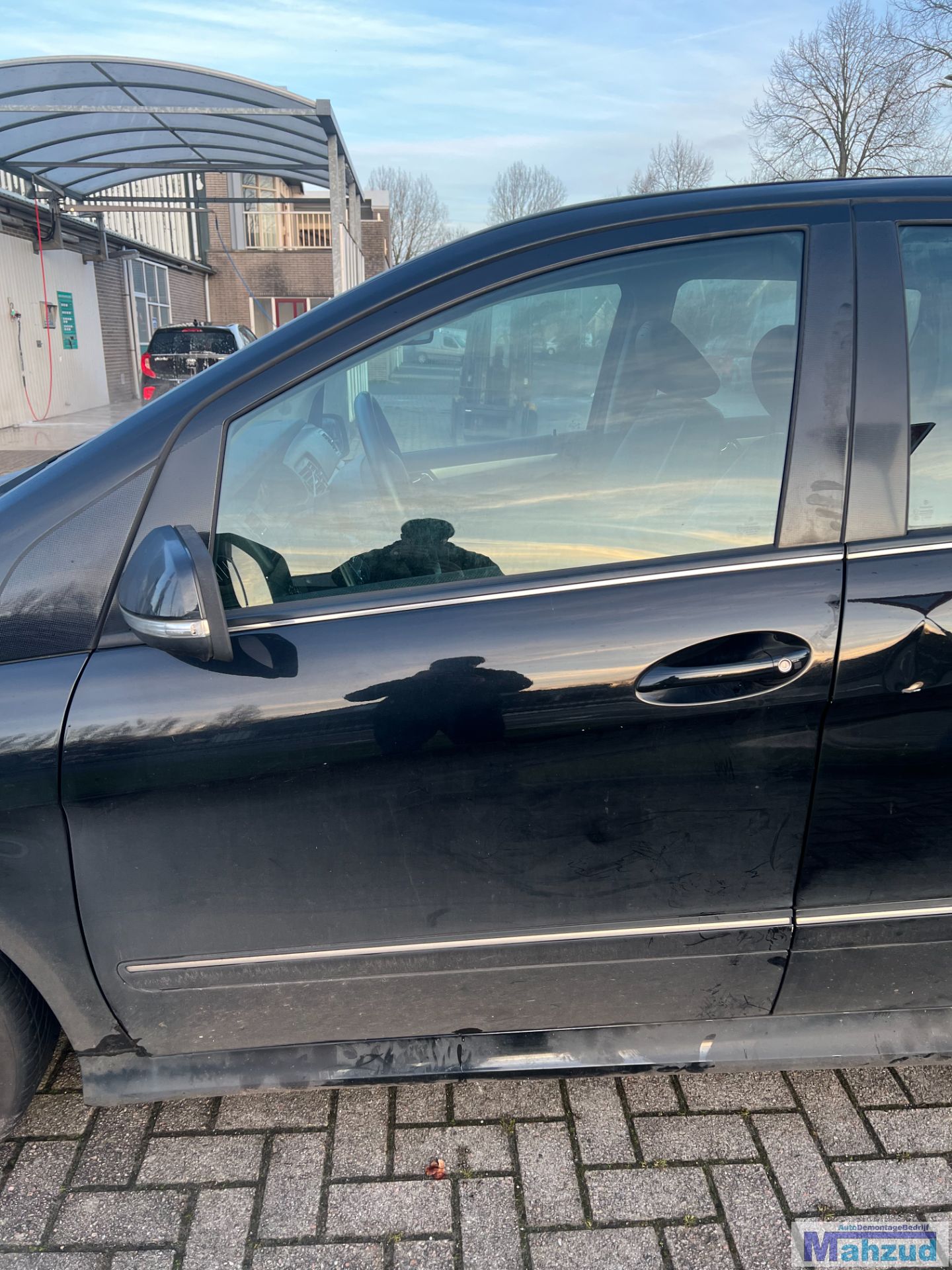 MERCEDES B KLASSE W245 zwart 191 links voor deur 2005-2011