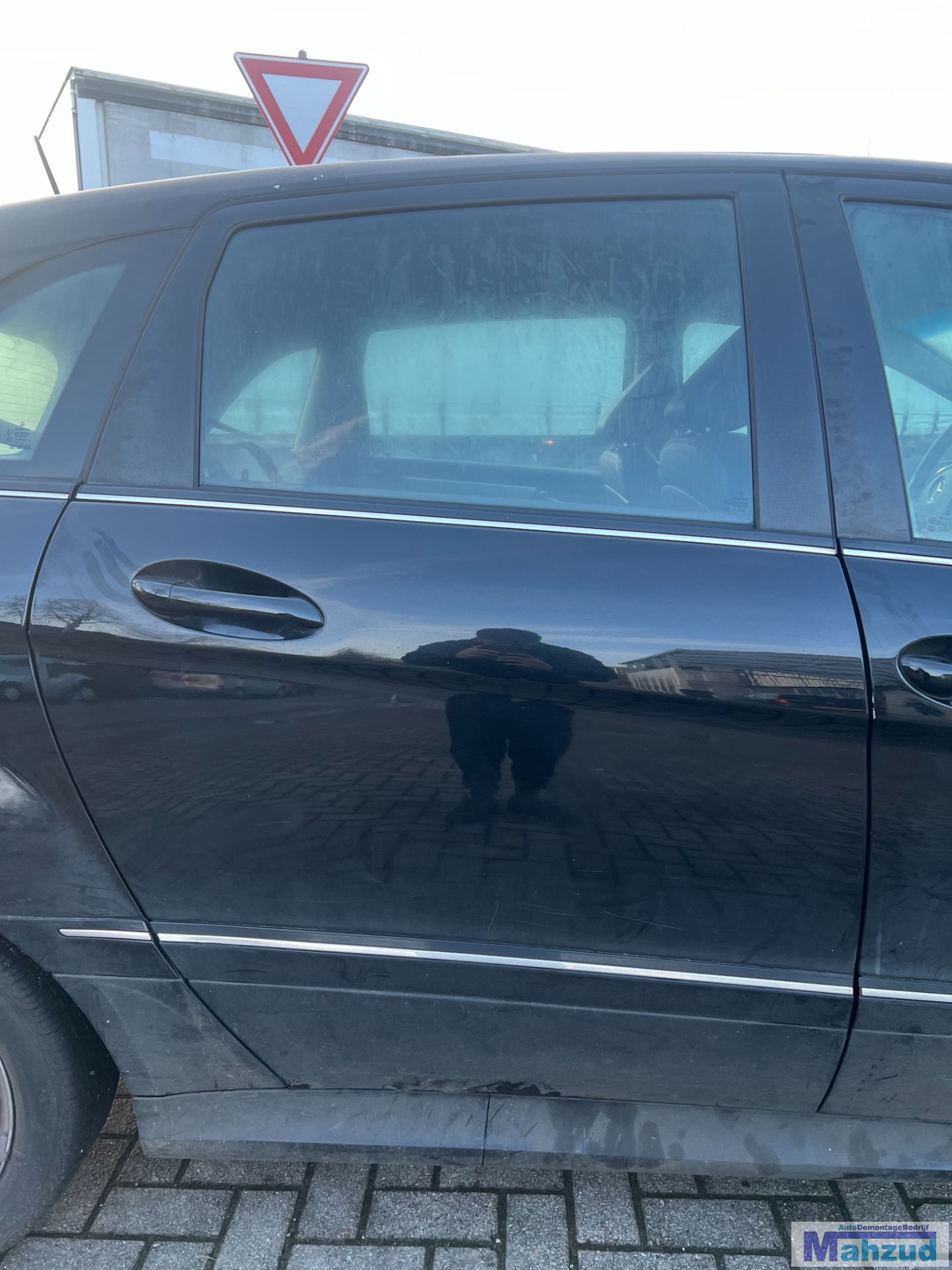 MERCEDES B KLASSE W245 zwart 191 rechts achter deur 2005-2011