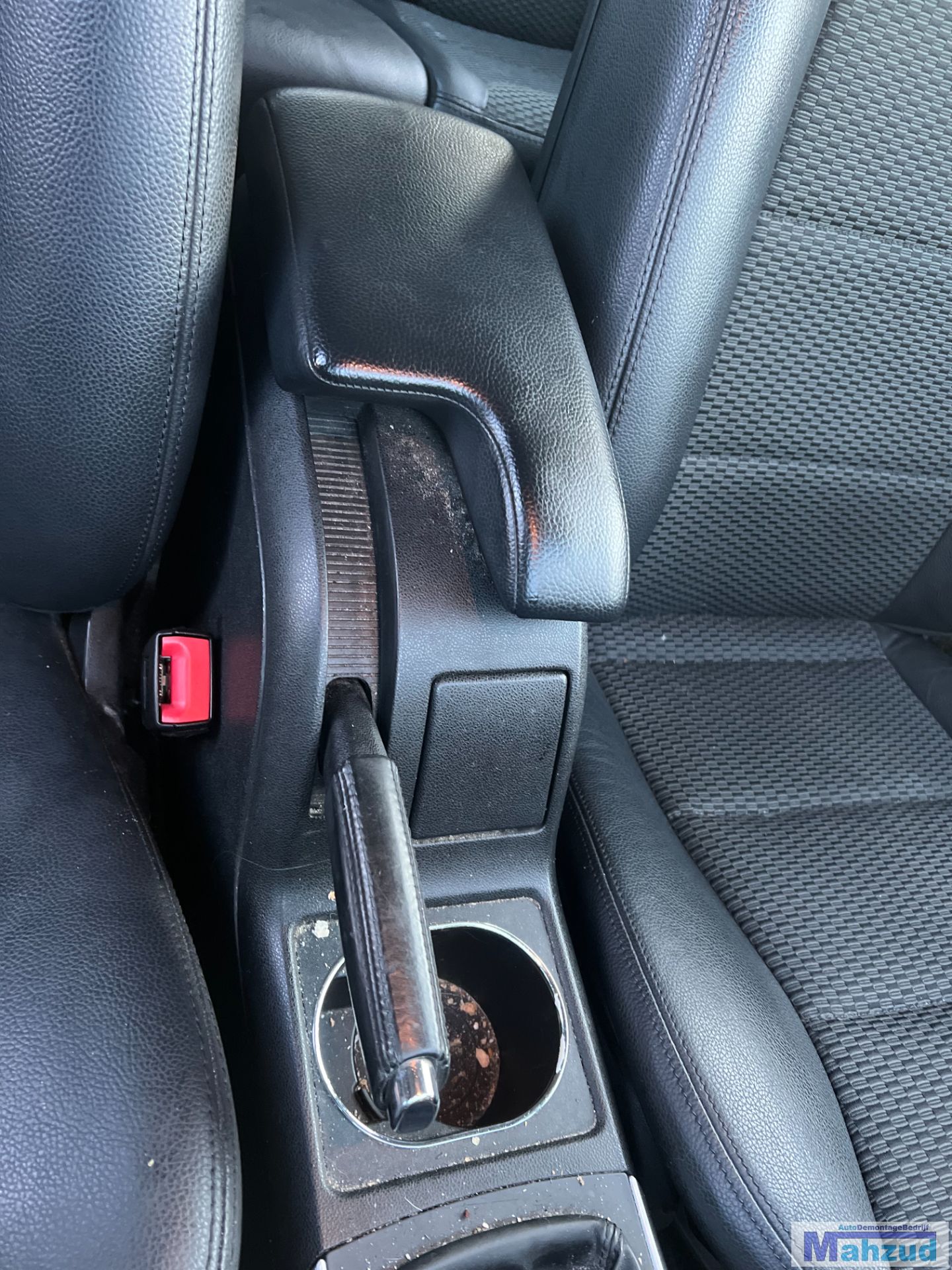 MERCEDES B KLASSE W245 zwart leer armsteun 2005-2011