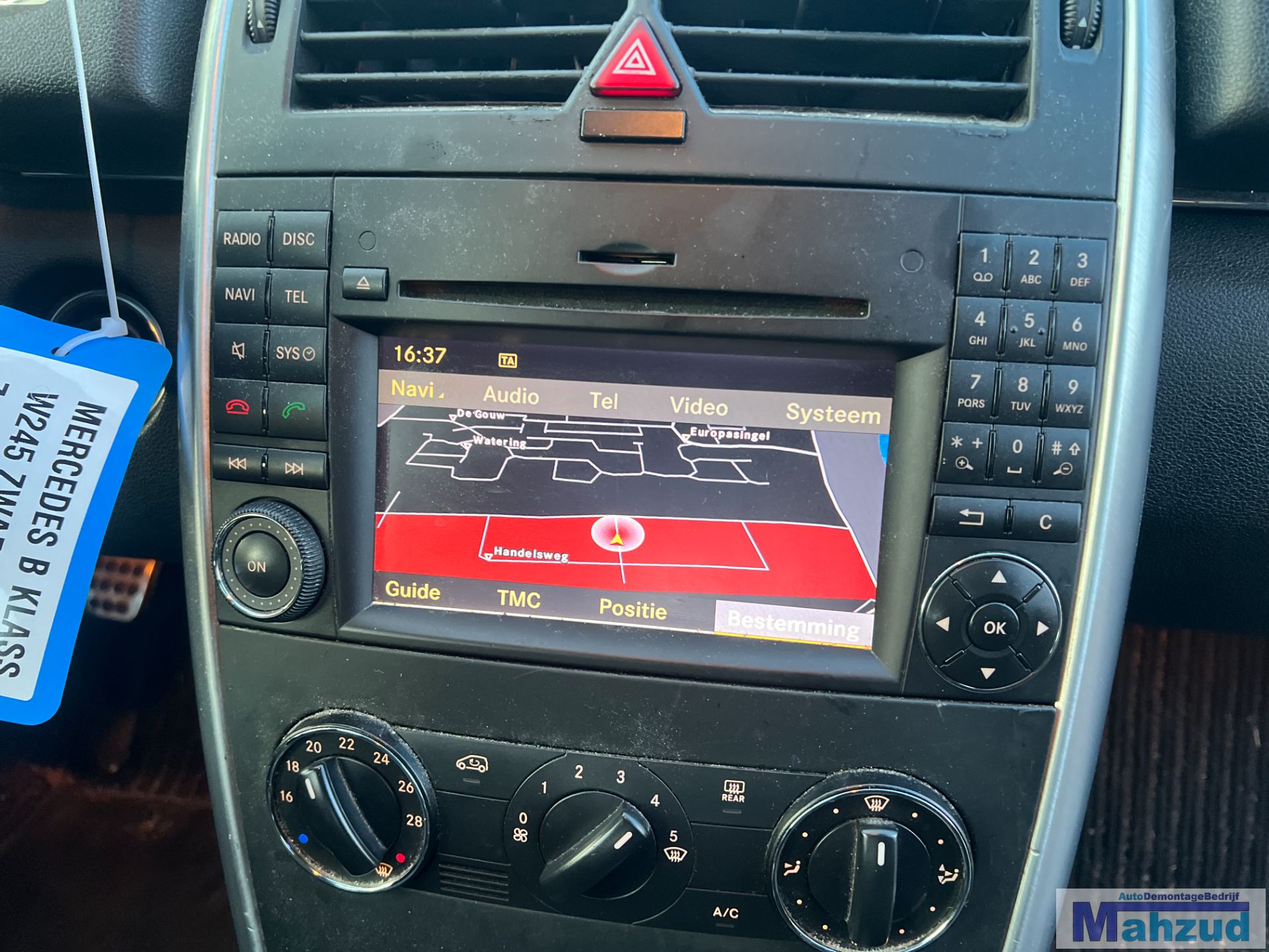 MERCEDES B KLASSE W245 navigatie radio 2005-2011