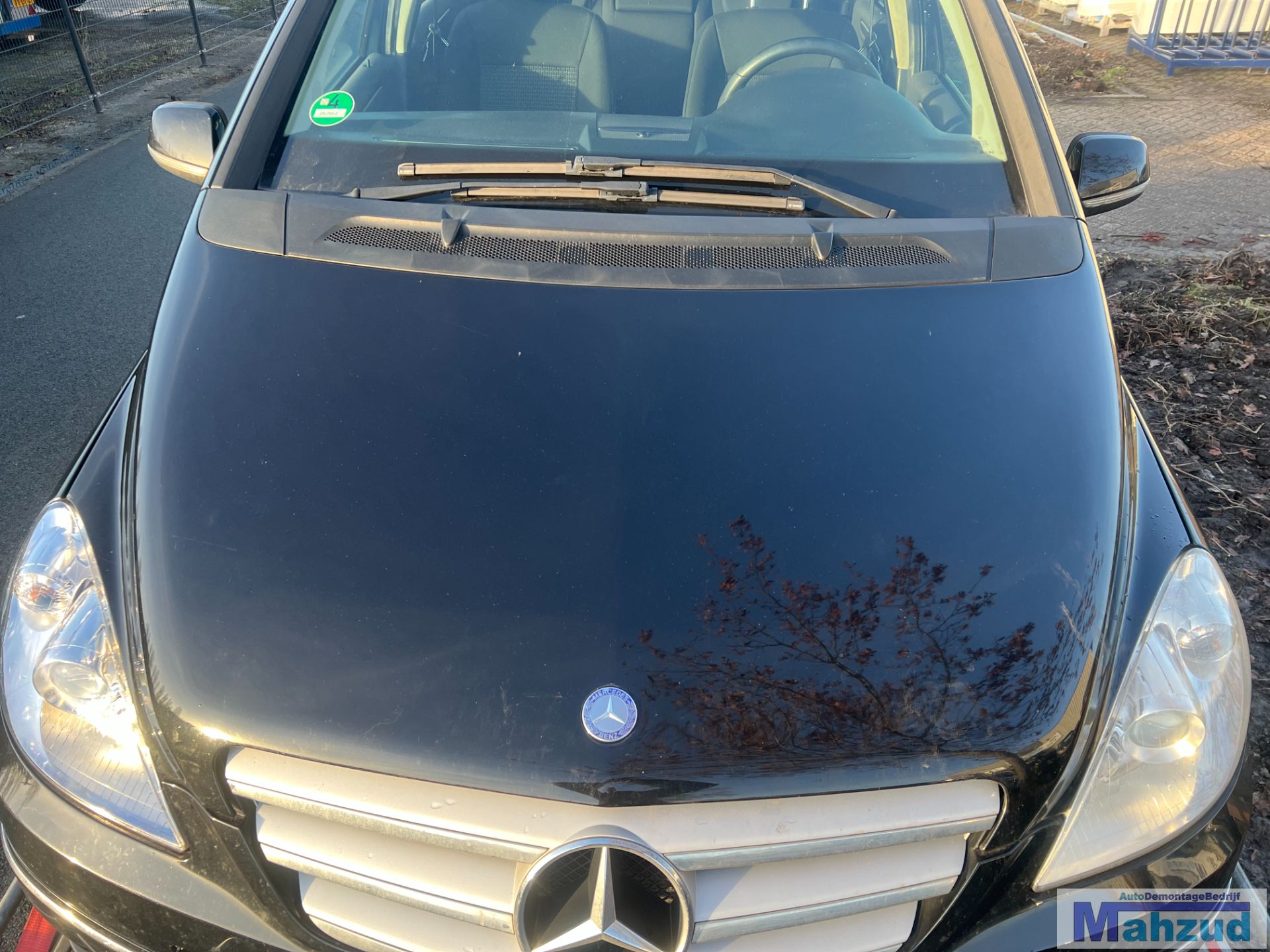 MERCEDES B KLASSE W245 Zwart 191 Motorkap 2004-2011