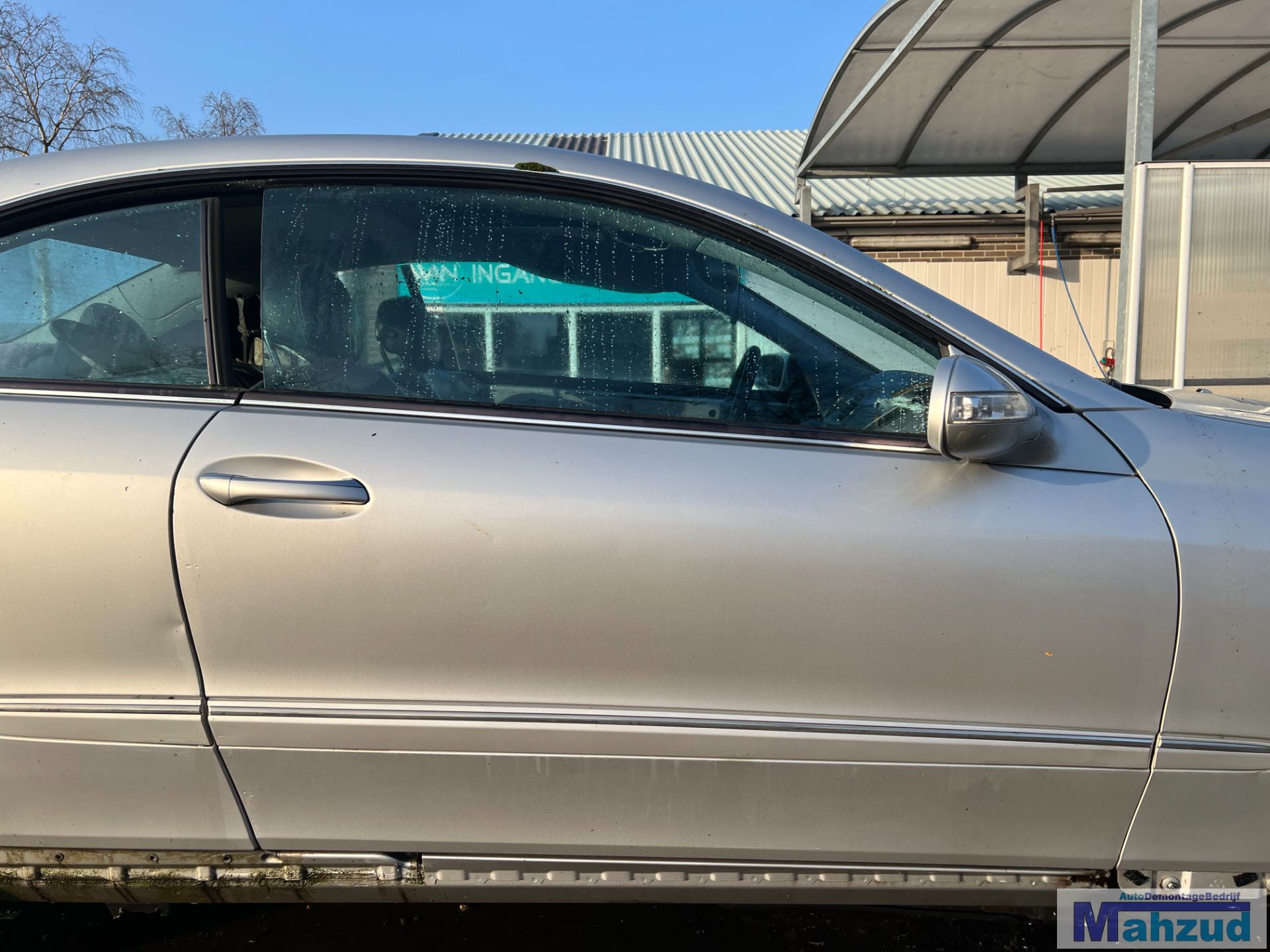 MERCEDES CLK W209 Zilver 744 rechts deur 2002-2009